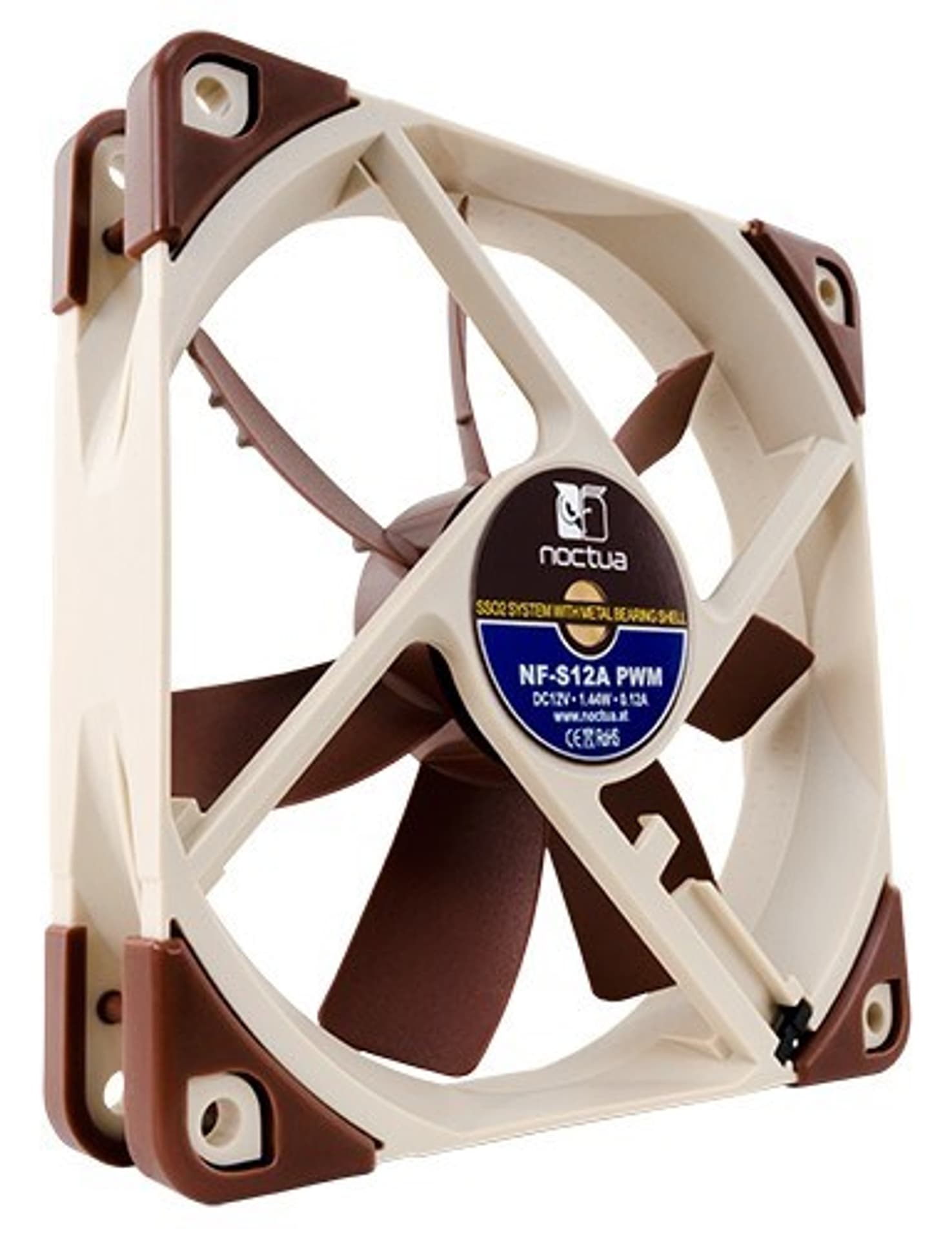 

Wentylator NOCTUA 120mm od 10,7 dBA, 300-1200 RPM