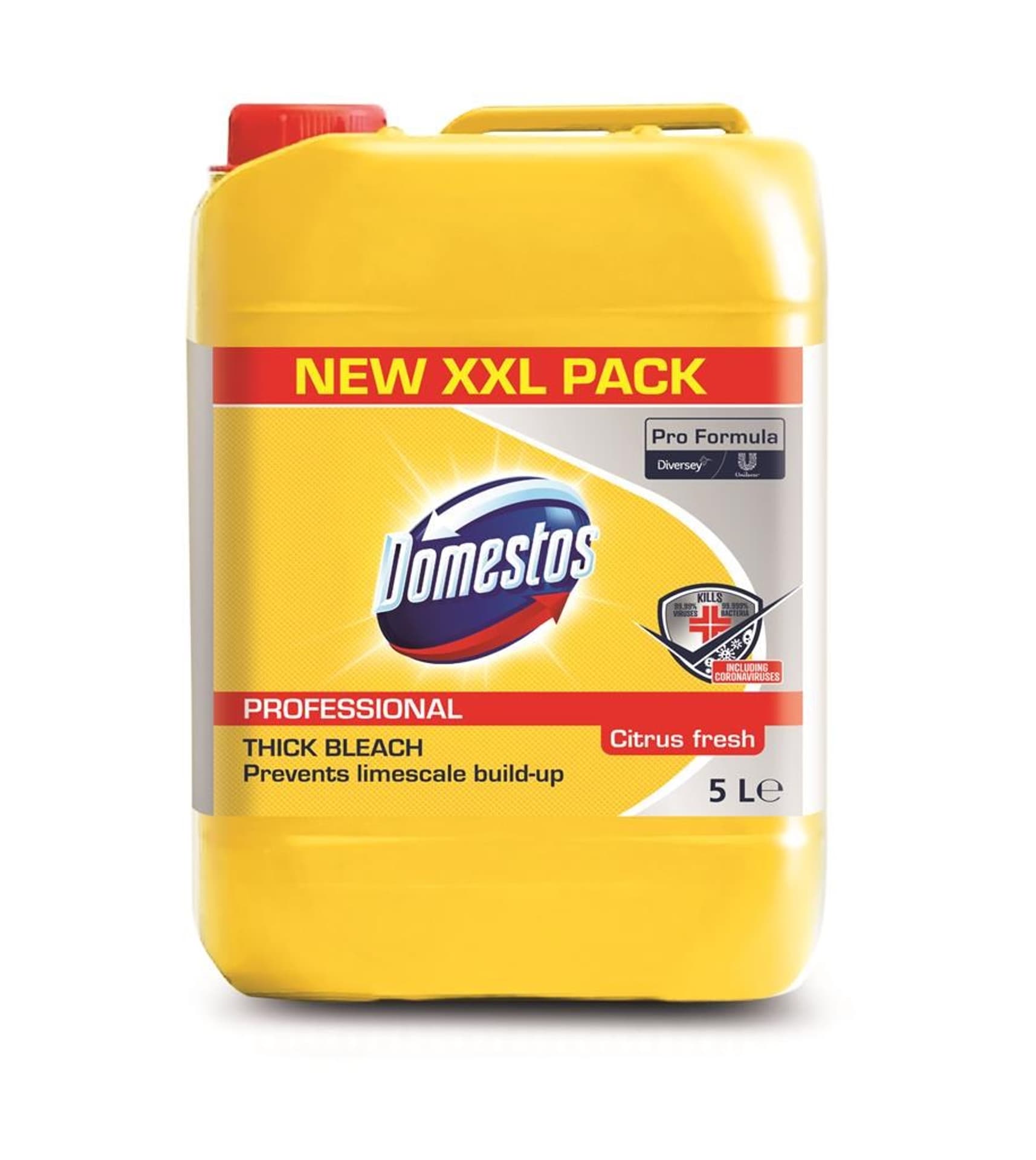 

DOMESTOS Professional Żel do WC Cytrynowy 5l