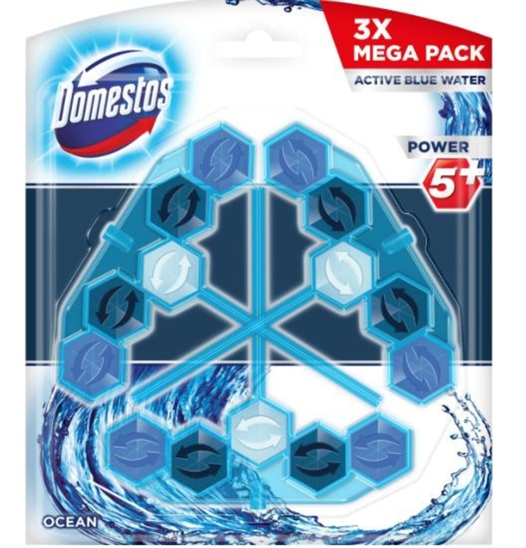 

Domestos Power 5+ Zestaw Pine Kostka WC 3x(3x53g)