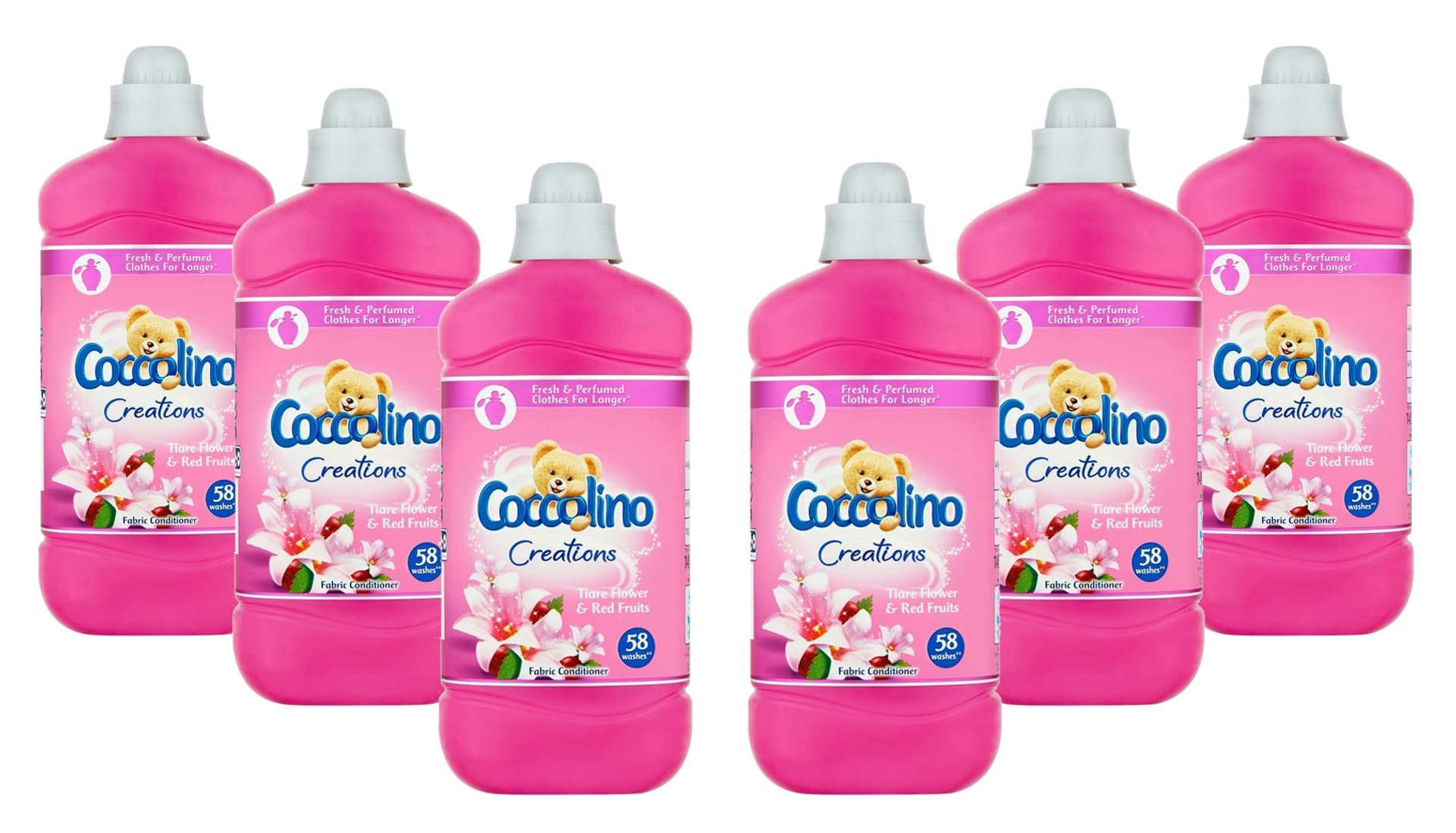 

COCCOLINO Creations Płyn do płukania Tiare 6x1450ml