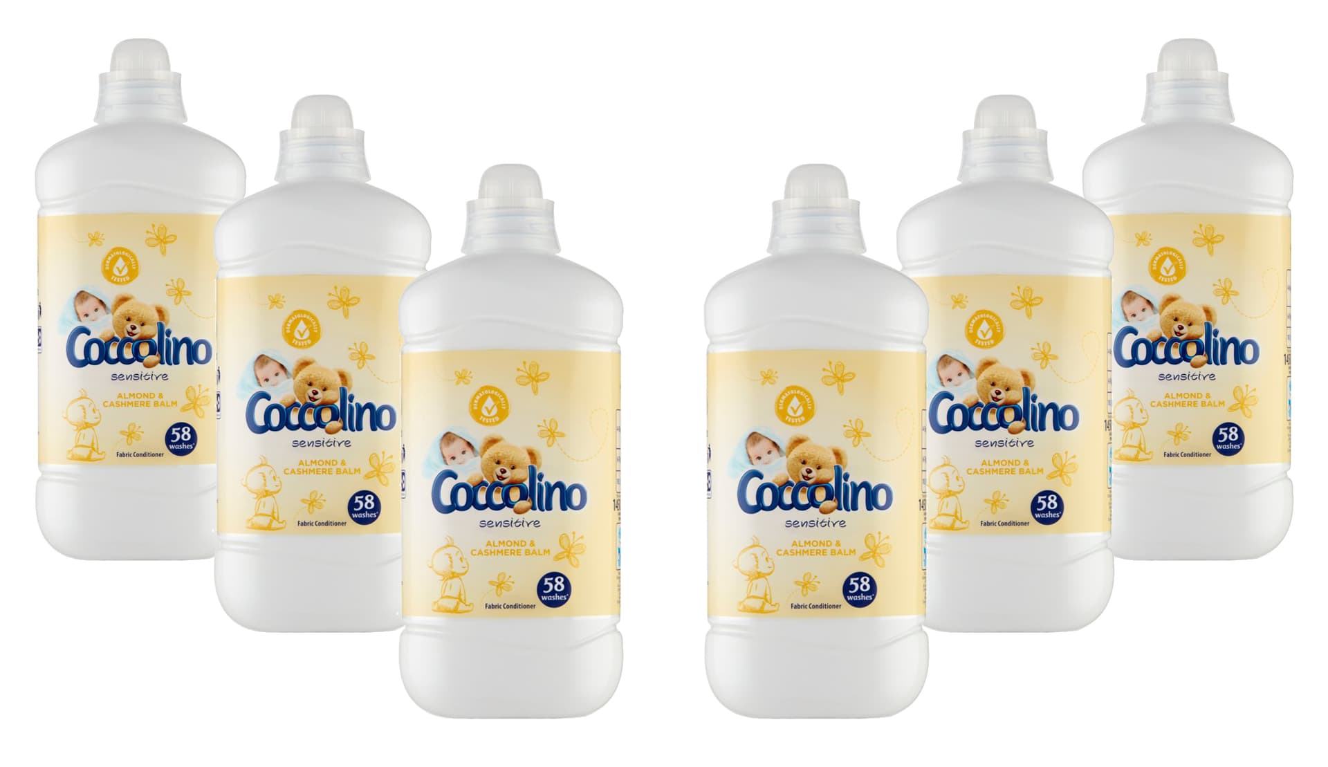 

COCCOLINO Creations Płyn d płukania Almond 6x1450ml