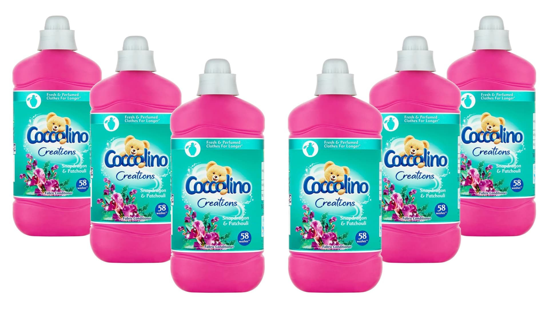 

COCCOLINO Creations Płyn to płukania Snap 6x1450ml