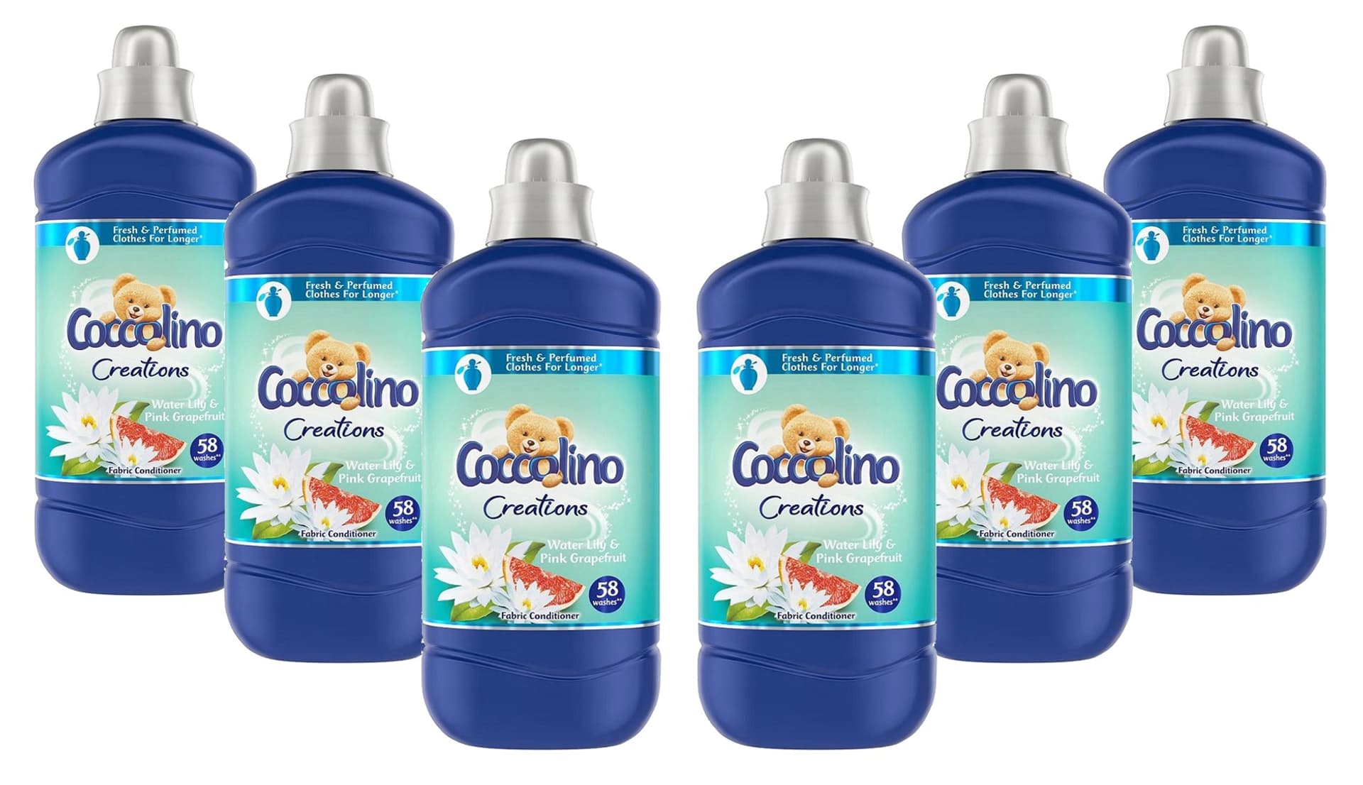 

COCCOLINO Creations Płyn do płukania WaterLily 6x1450ml