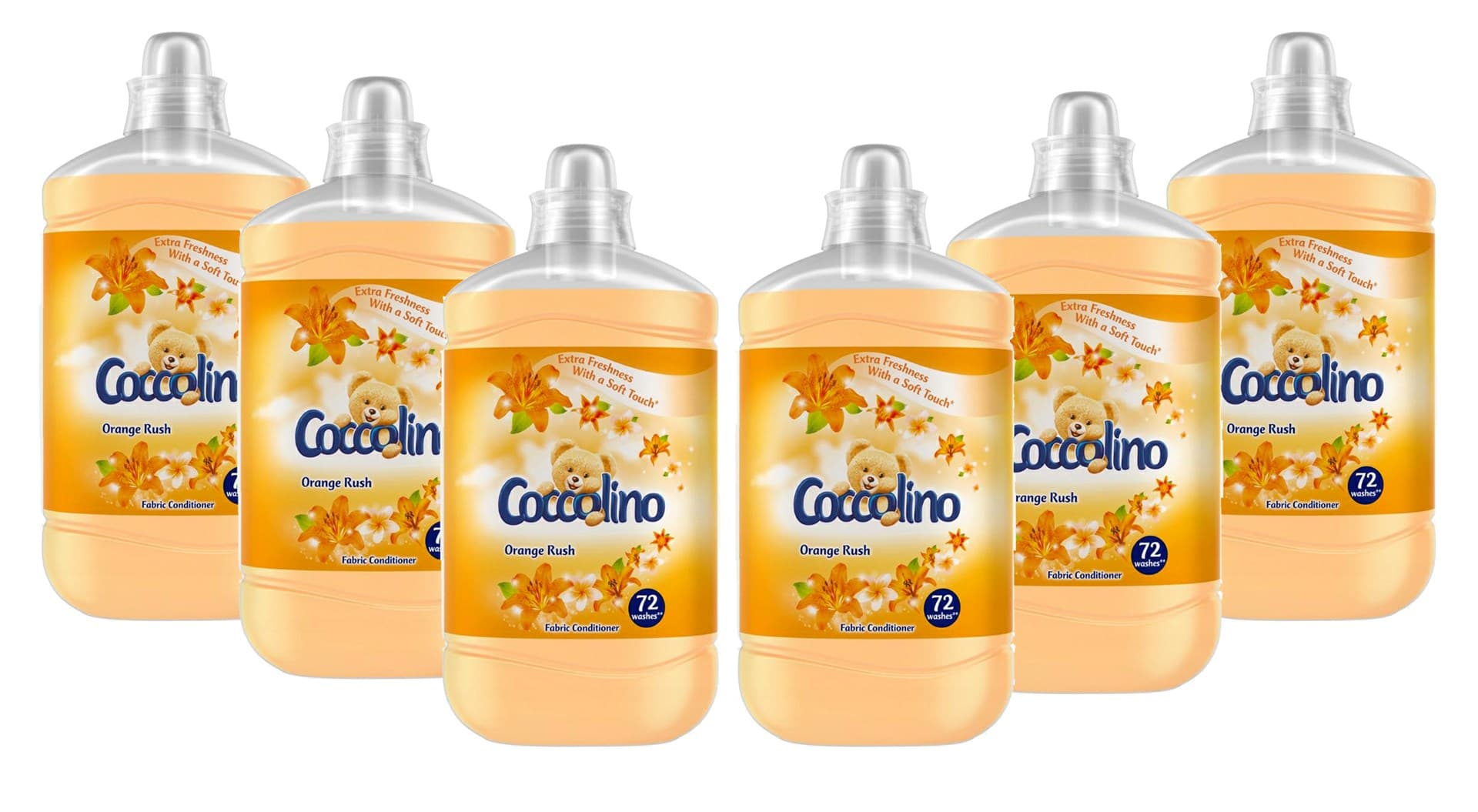

COCCOLINO Orange Burst Płyn do płukania 6x1800ml