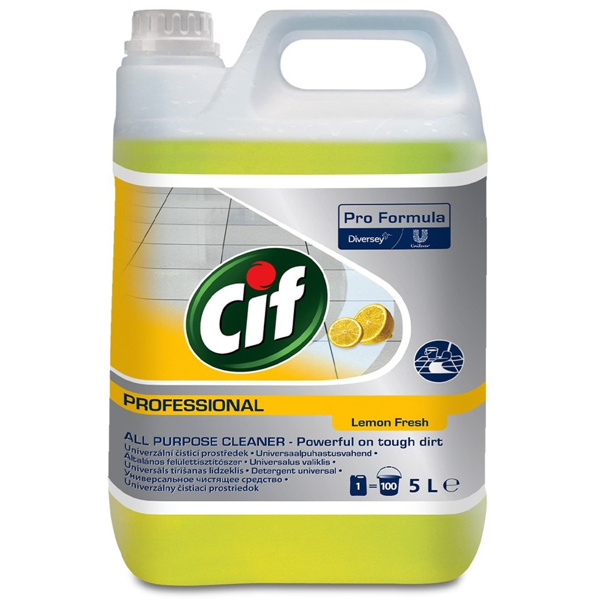 

CIF Professional Uniwers. Płyn czyszczący Cytryna5l