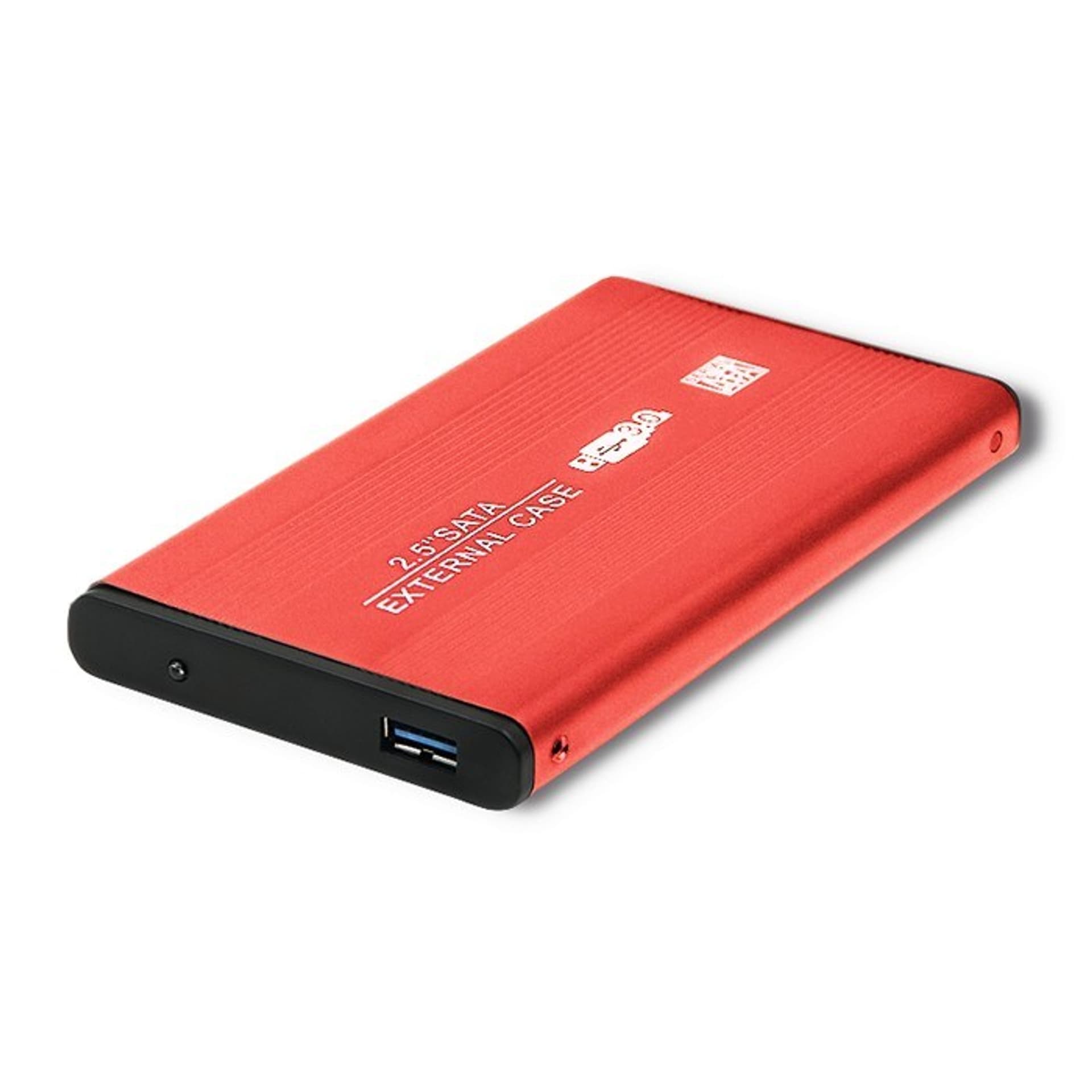 

QOLTEC OBUDOWA NA DYSK HDD/SSD 2.5" SATA3 | USB3.0 | CZERWONY