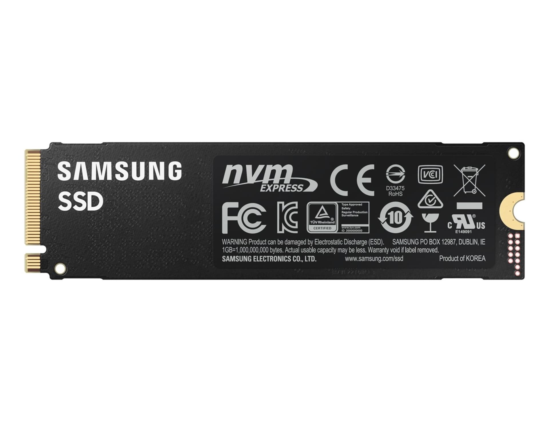 

Dysk SSD Samsung 980 PRO MZ-V8P1T0BW 1TB M.2