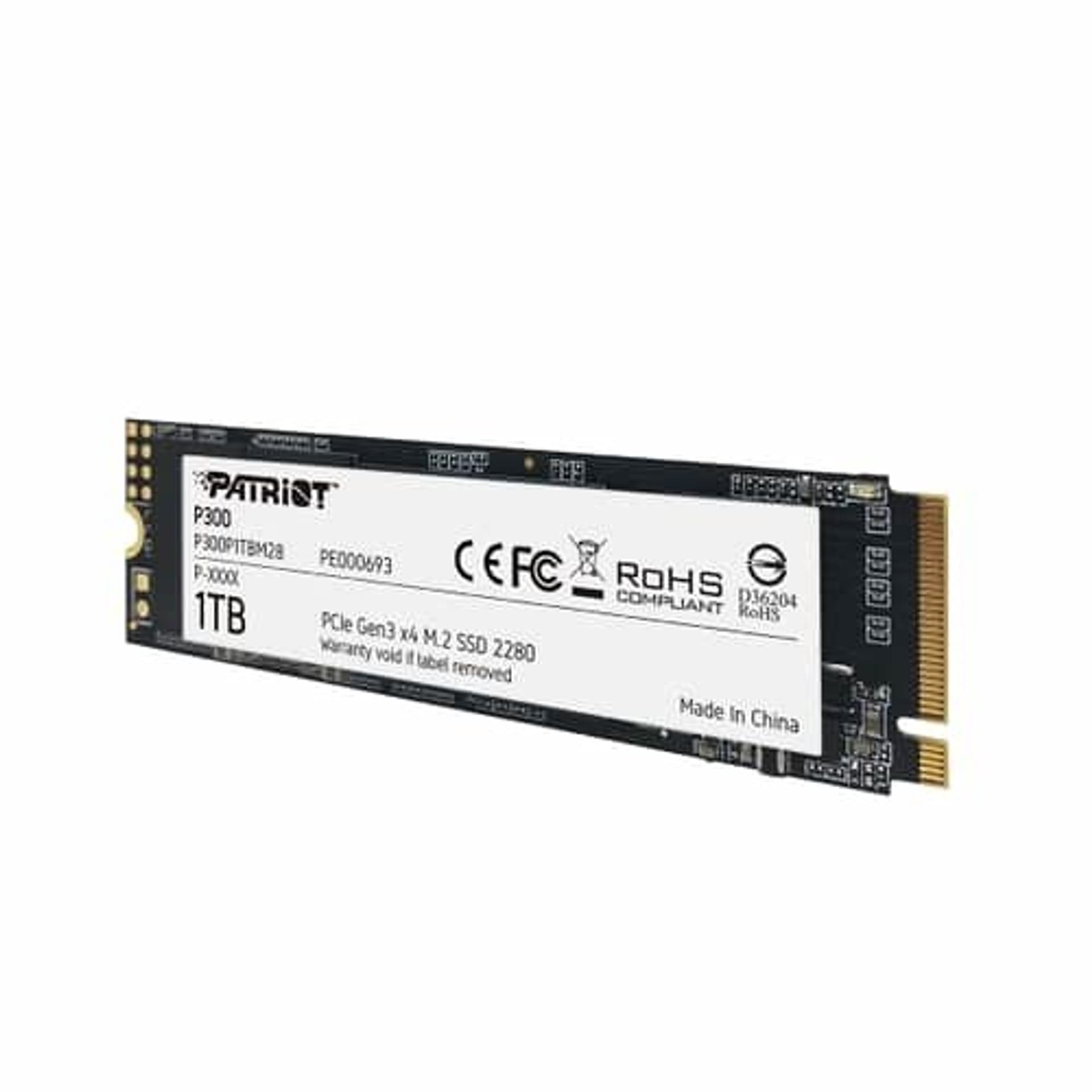 

SSD Patriot Viper P300 M.2 PCI-Ex4 NVMe 1TB