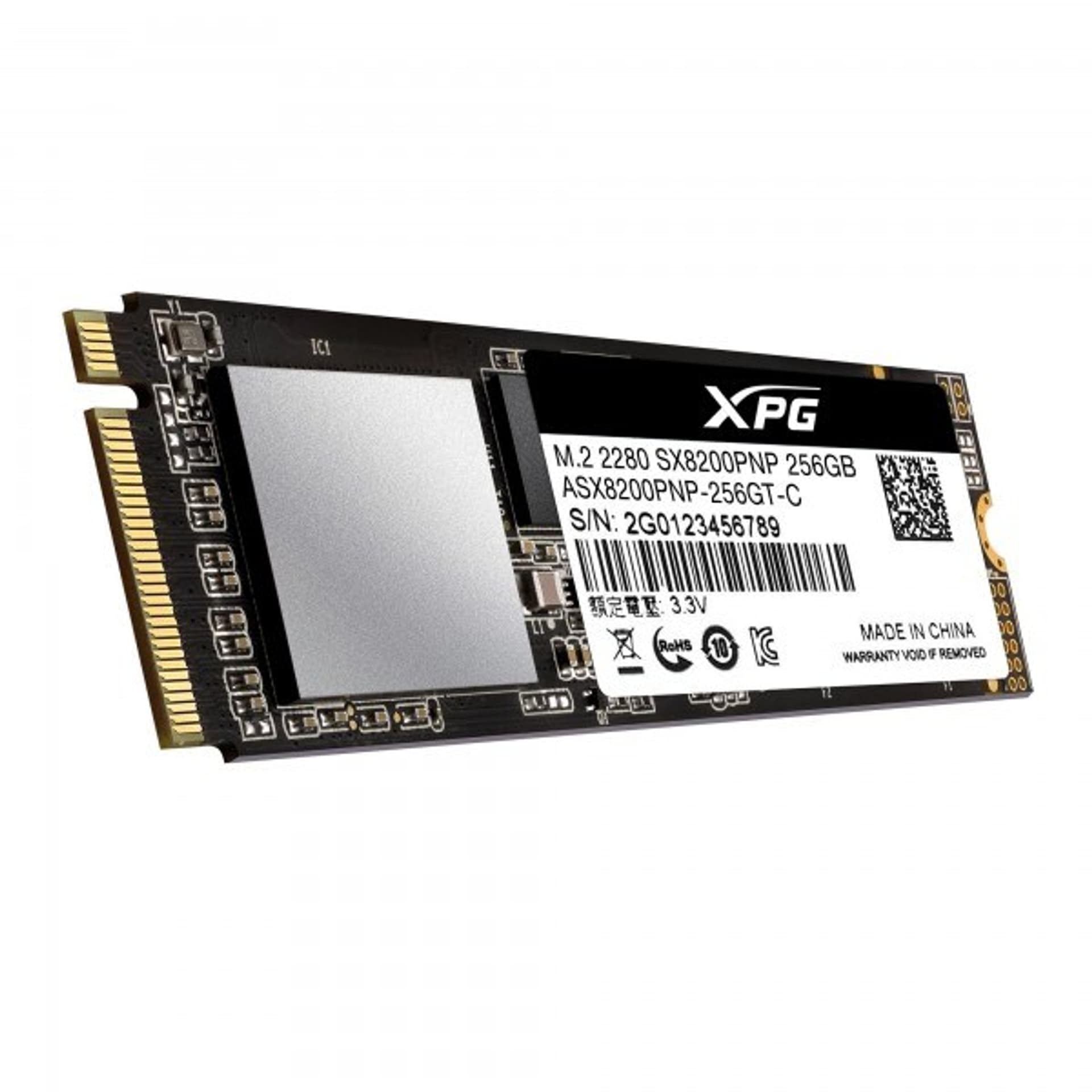 

Dysk ADATA SX8200 PRO ASX8200PNP-256GT-C (256 GB ; M.2; PCIe NVMe 3.0 x4)