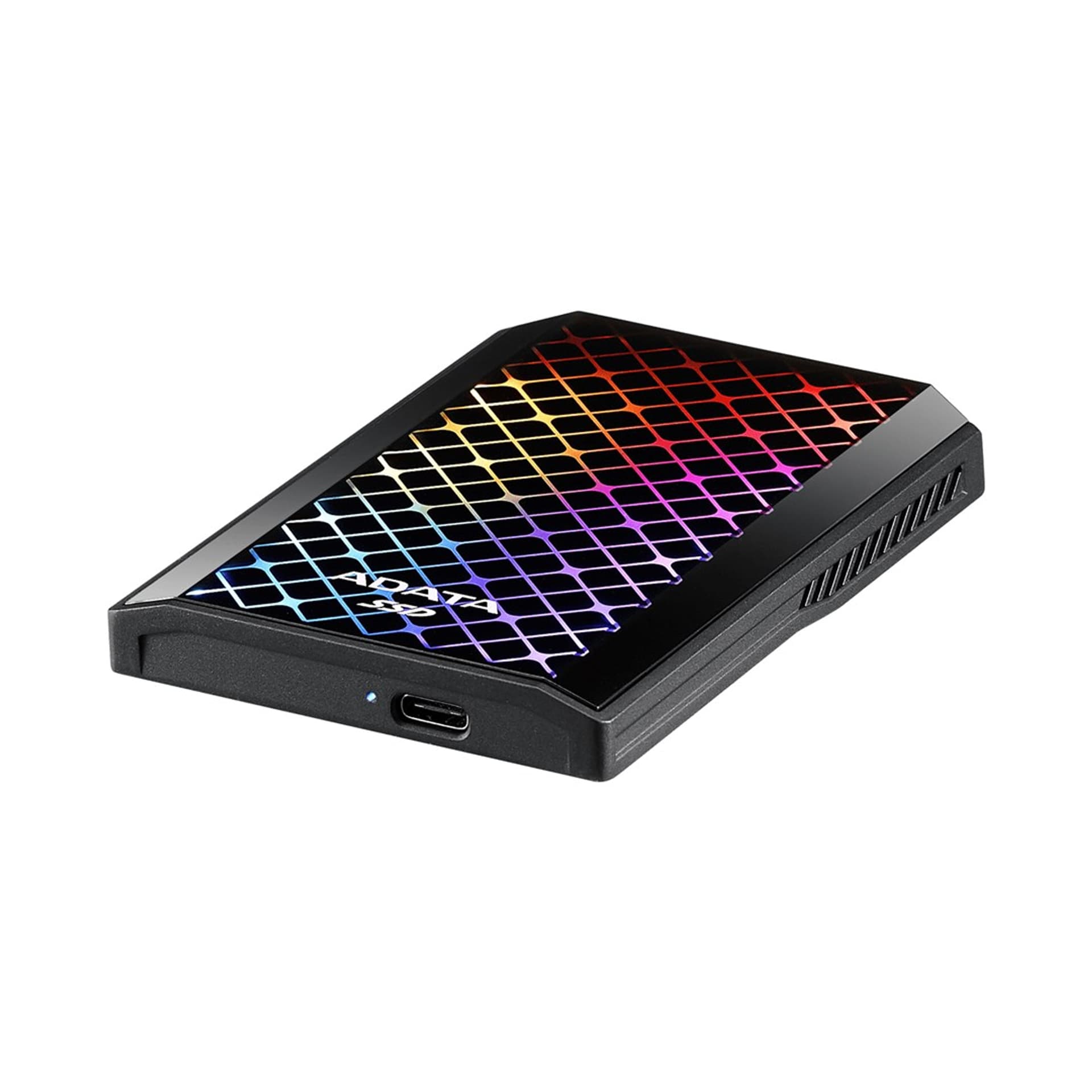 

Dysk zewnętrzny ADATA SSD SE900G 512GB RGB Czarny USB3.2-A/C (ASE900G-512GU32G2-CBK)