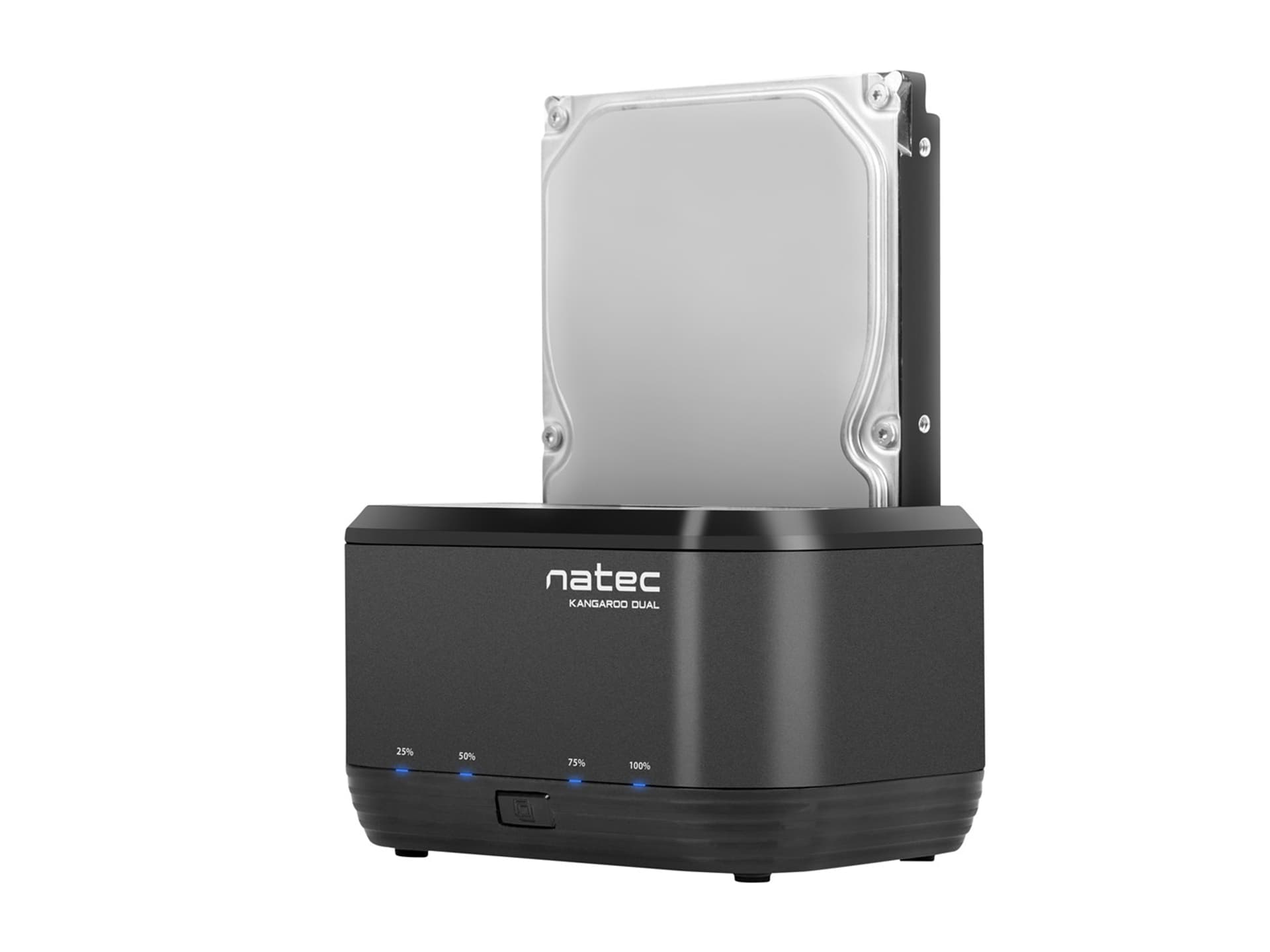

Stacja dokująca NATEC Kangaroo NSD-0955 (2.5", 3.5"; USB 3.0; czarny)