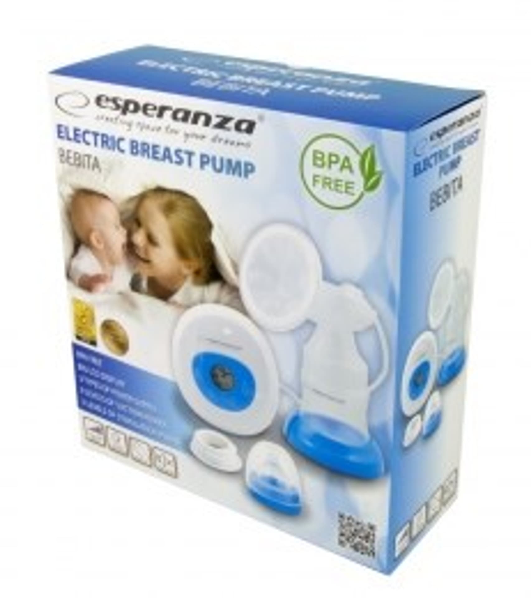 

Laktator elektryczny Esperanza BEBITA ECM001B (150 ml)