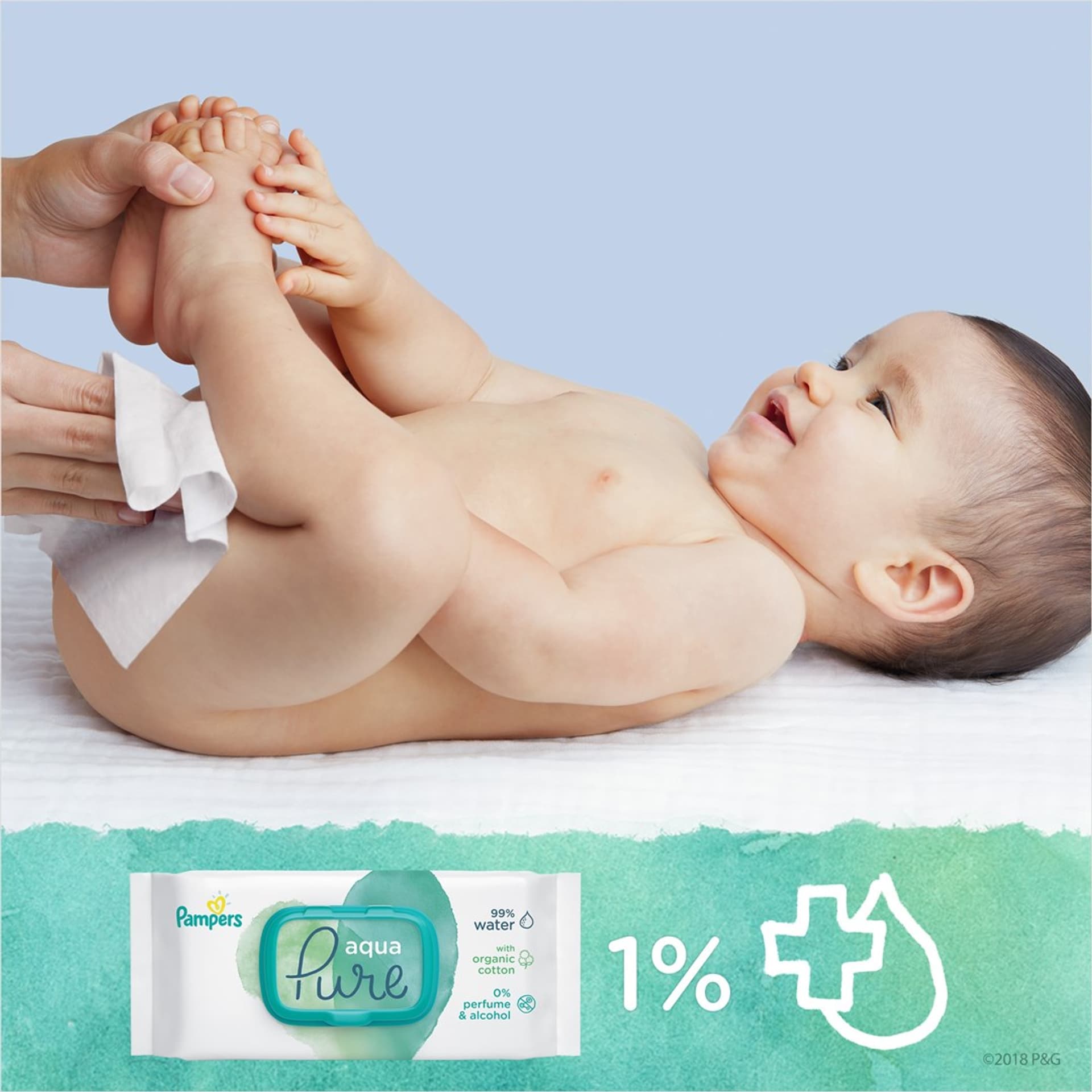 

Zestaw chusteczek Pampers Aqua Pure 3x48szt