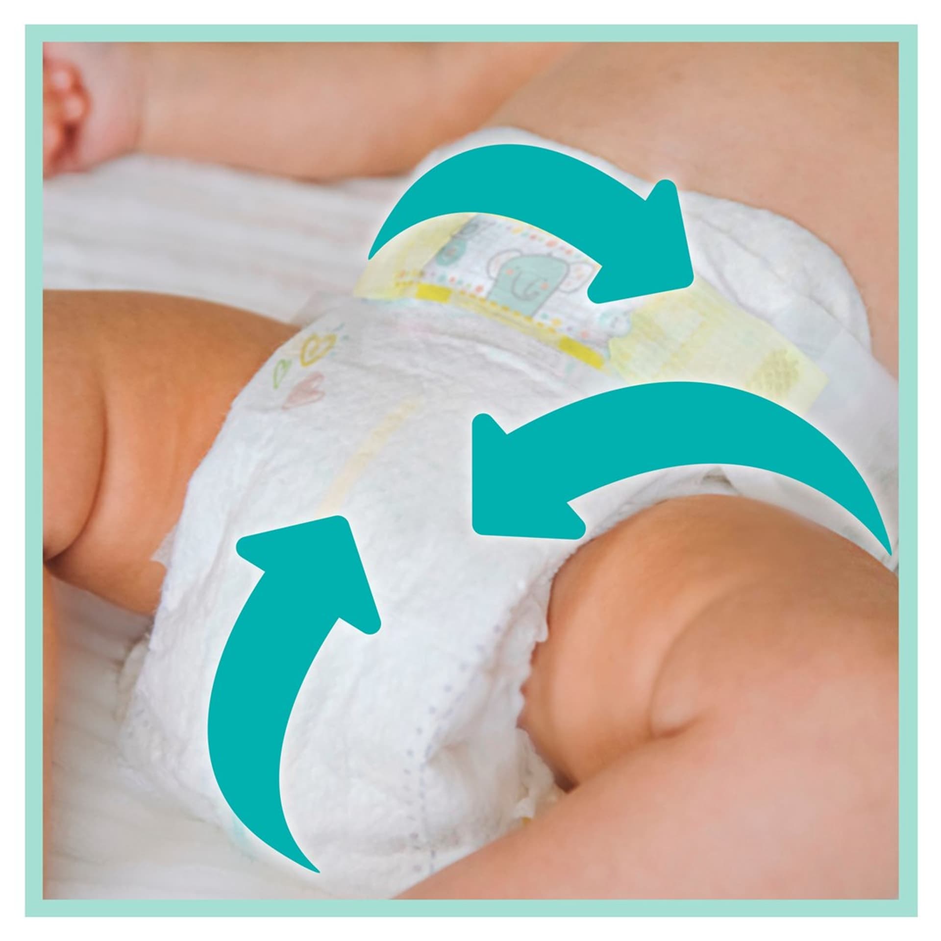 

Pampers Zestaw pieluch Care Mini 2 (4-8 kg); 23