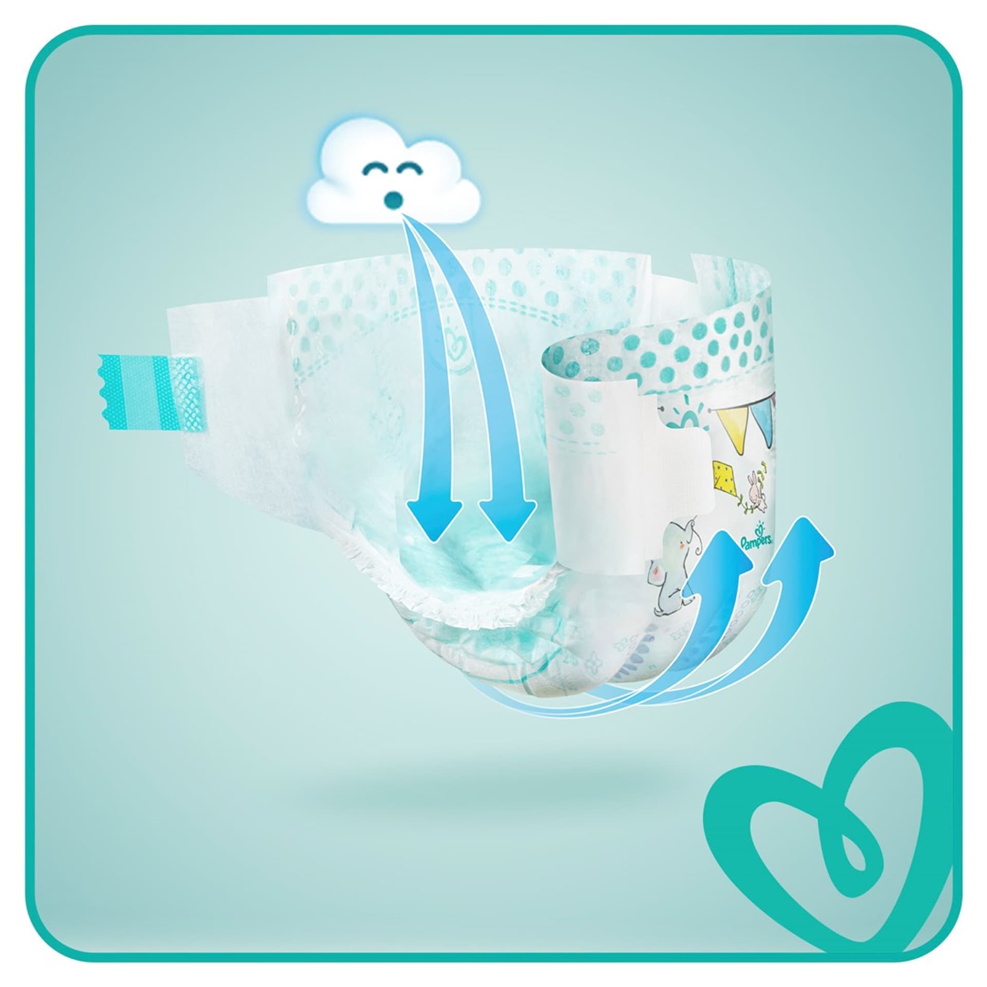 

PAMPERS Pieluchy AB Rozm 6, 13-18kg, 128szt