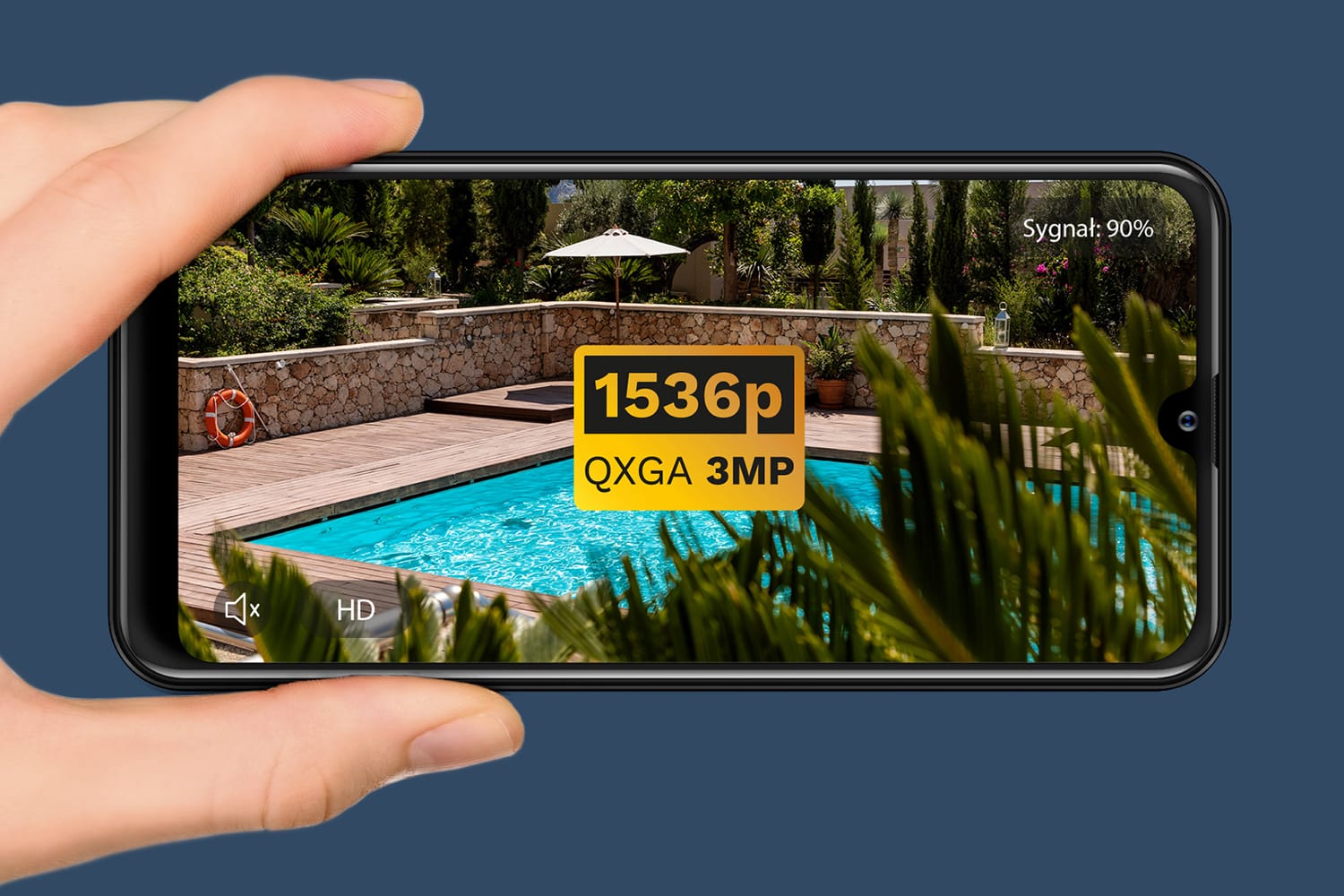 Kamera Wi-Fi IP Connect C50 Tuya KM2209 mikrofon głośnik