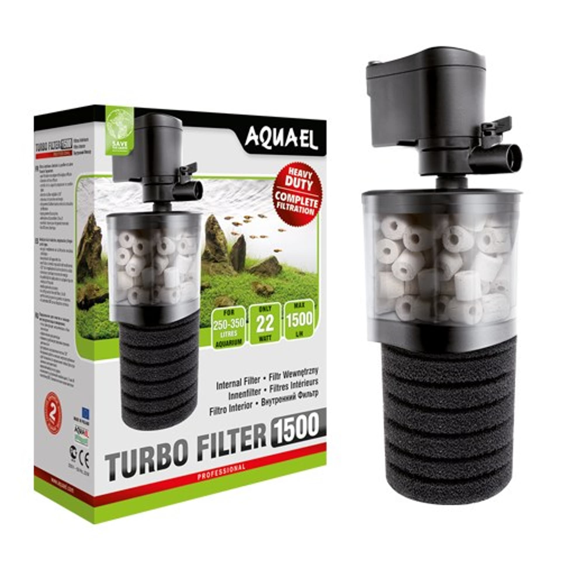 

AQUAEL FILTR DO AKWARIUM TURBO 1500 V2 109404