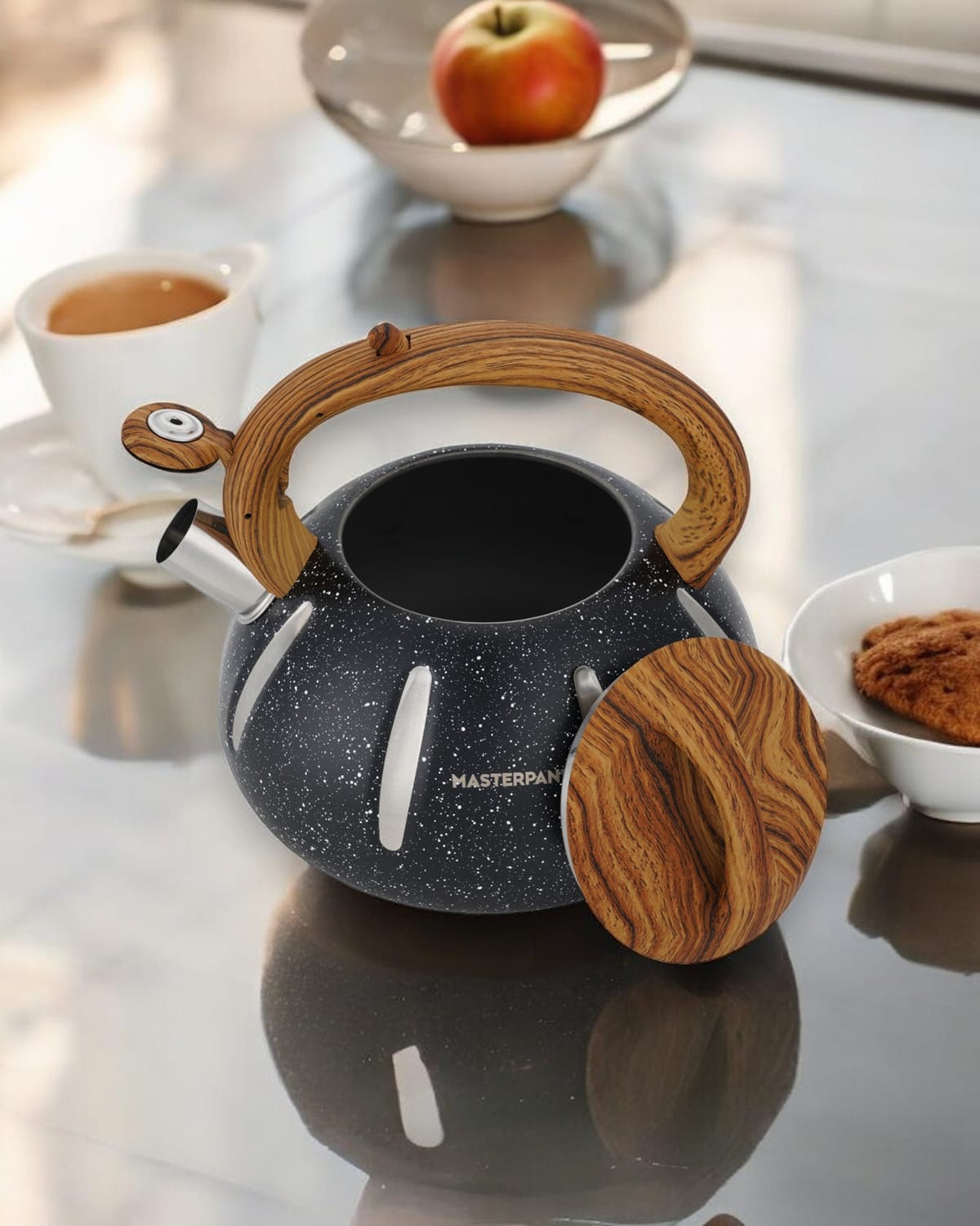 Czajnik stalowy 3 litry Masterpan MP-1012