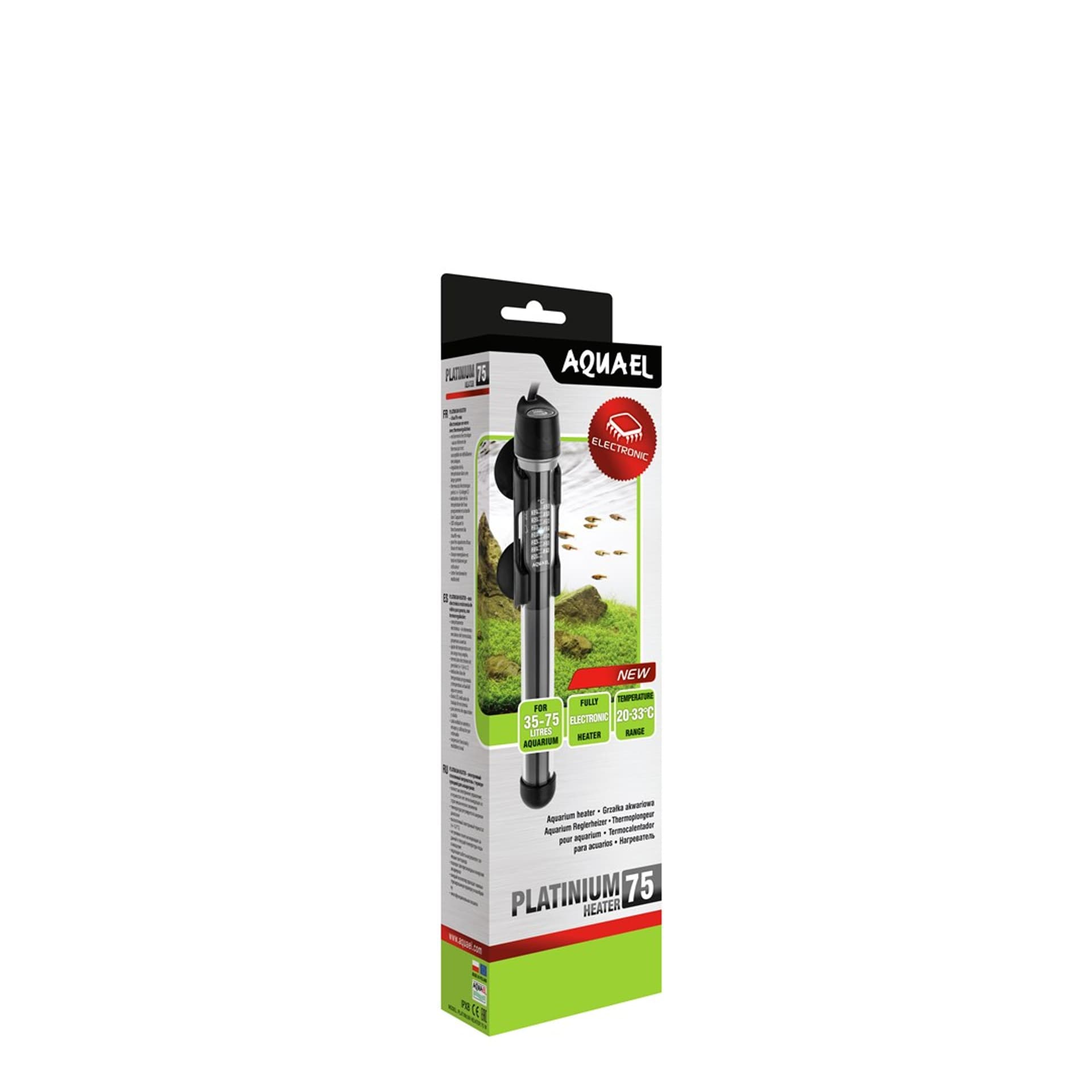 

AQUAEL grzałka do akwarium platinium heater 75W 121216