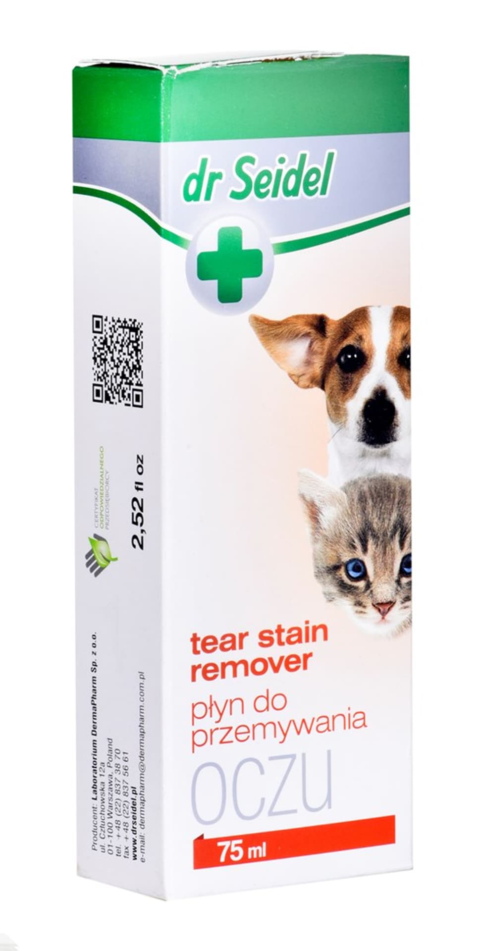 

DERMAPHARM PŁYN DO PRZEMYWANIA OKOLIC OCZU 75ML
