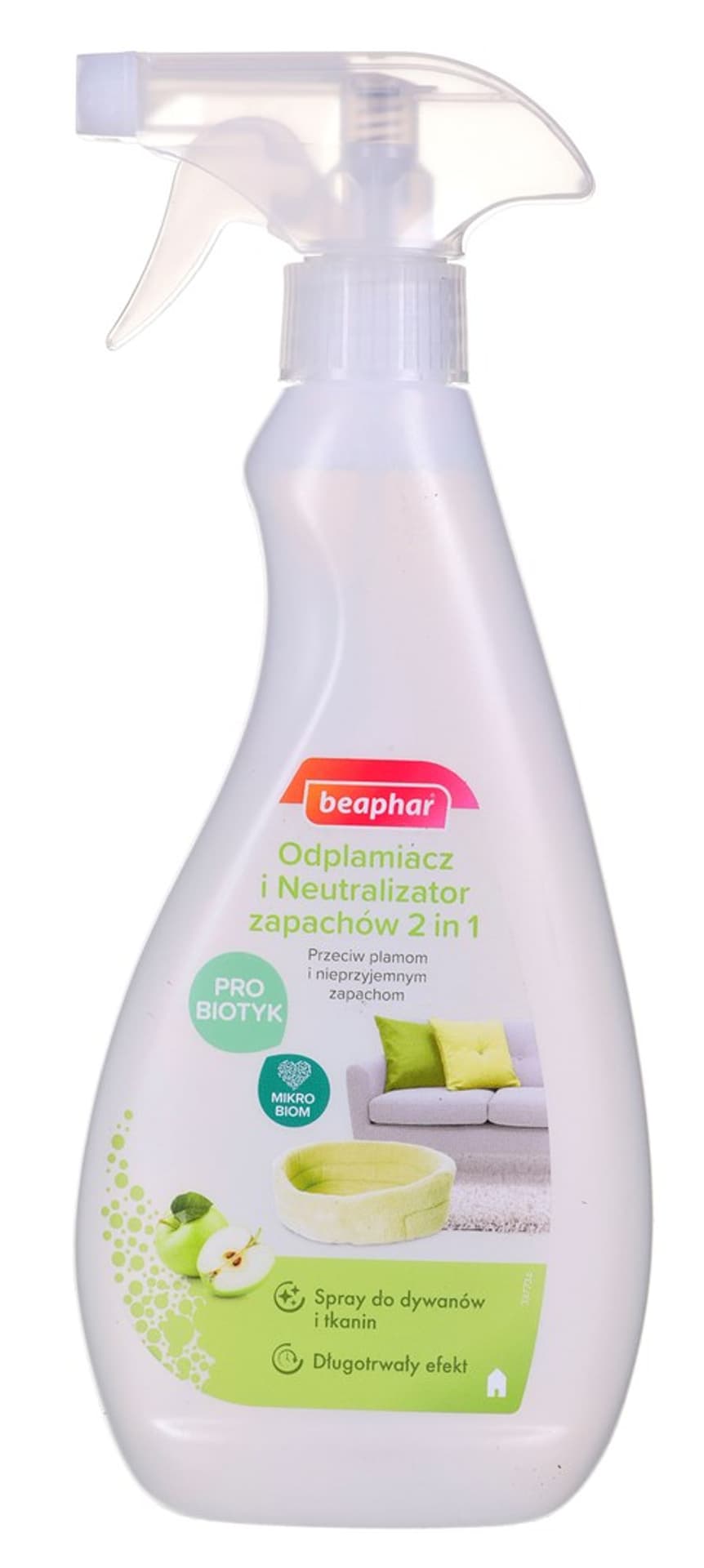 

Beaphar Odour Remover - odplamiacz i neutralizator zapachów probiotyczny 500ml