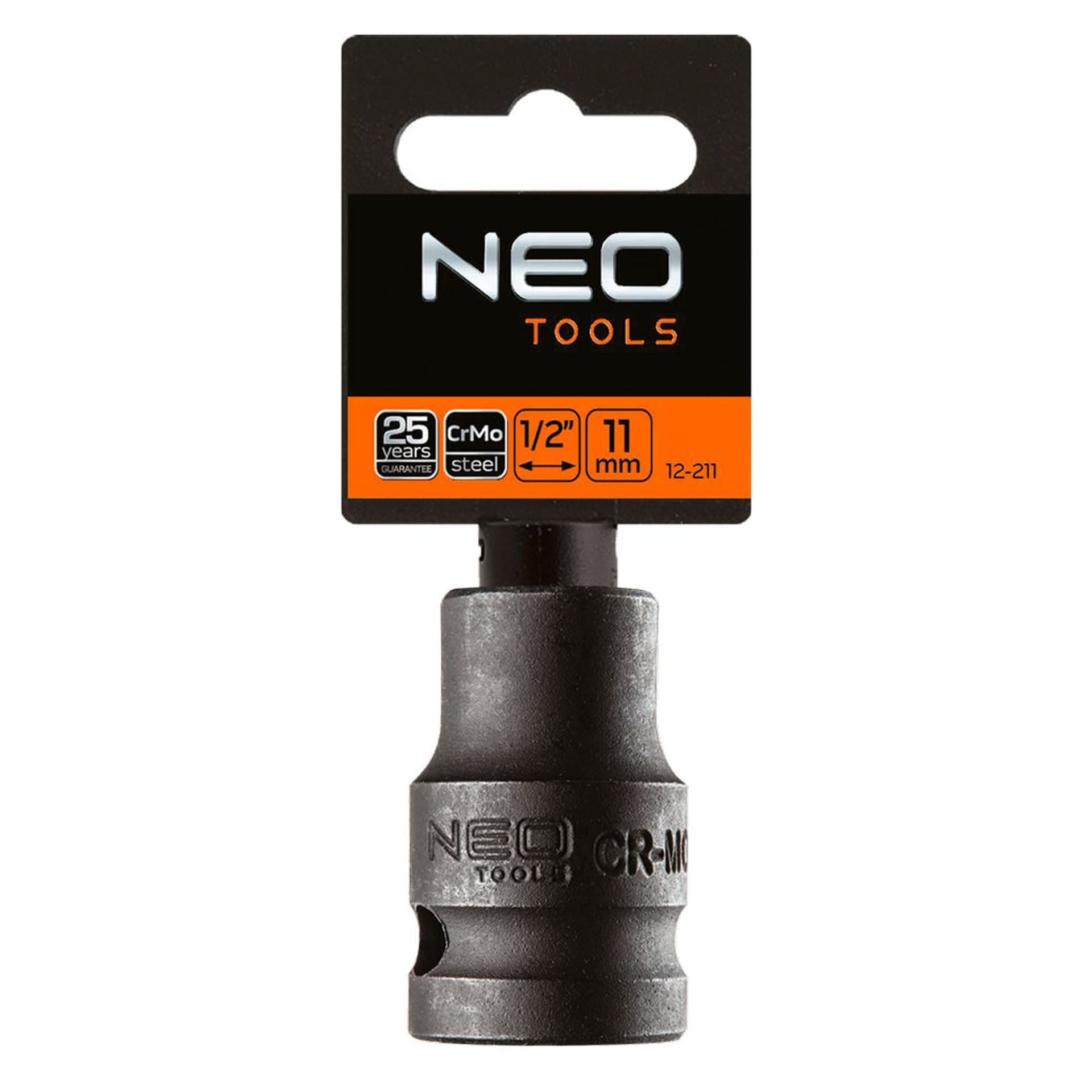 

Nasadka udarowa 1/2", 12 x 38mm, Cr-Mo