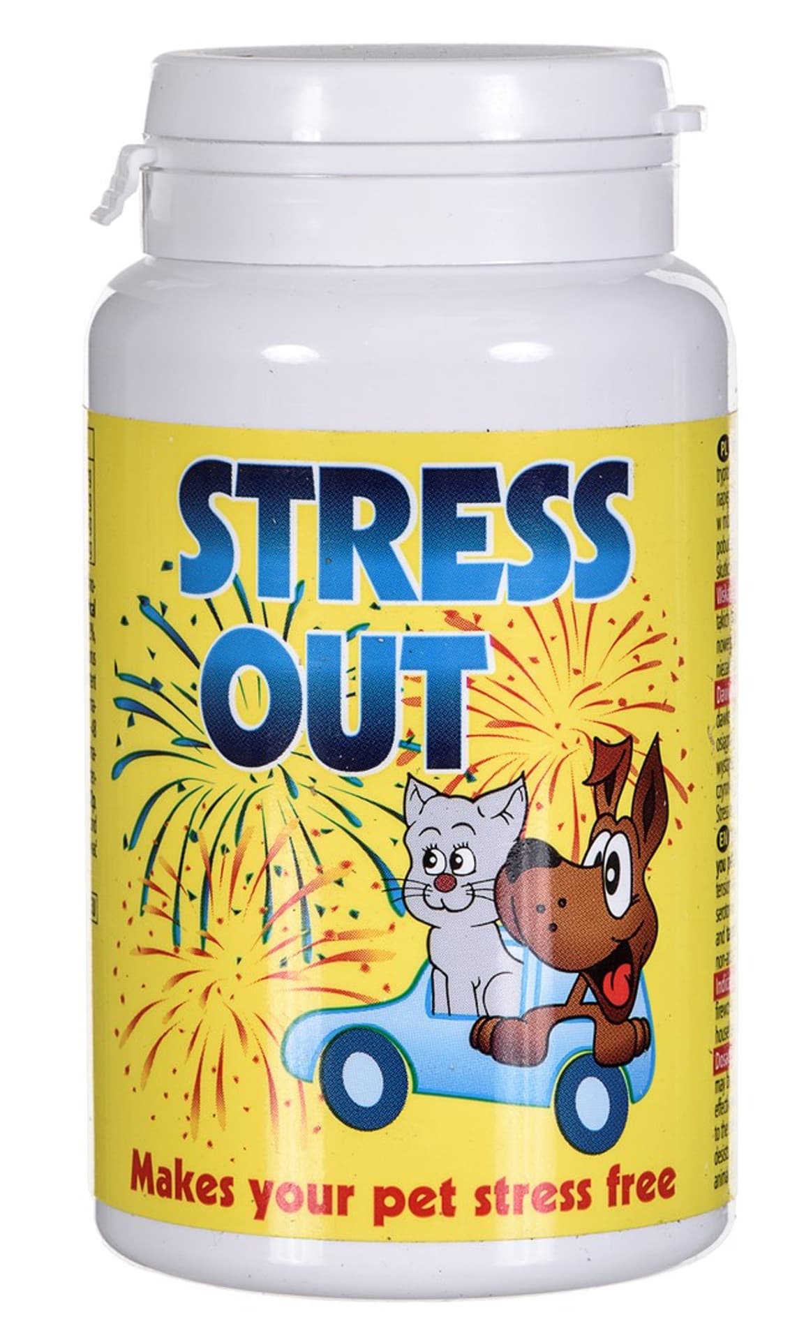 

STRESS OUT preparat łagodnie uspokajający dla psów i kotów 60 tabl