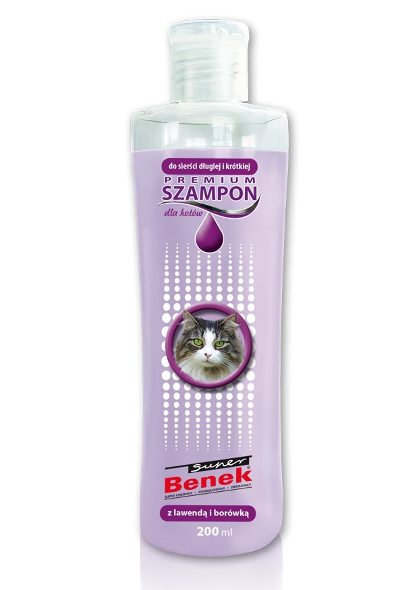 

CERTECH Szampon z lawendą i borówką dla kotów PREMIUM 200ml