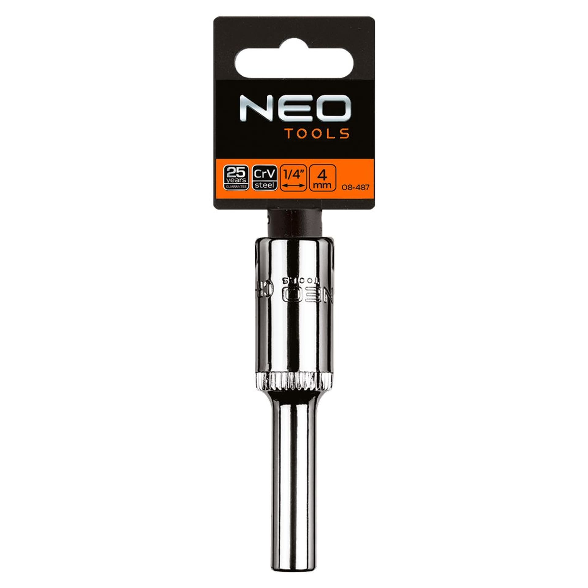 

Nasadka sześciokątna długa 1/4", 10 mm