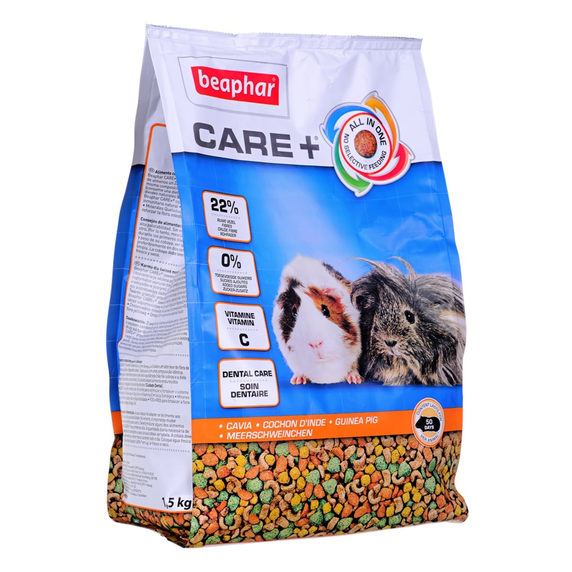 

BEAPHAR Care+Guinea Pig -karma dla świnki morskiej 1,5kg