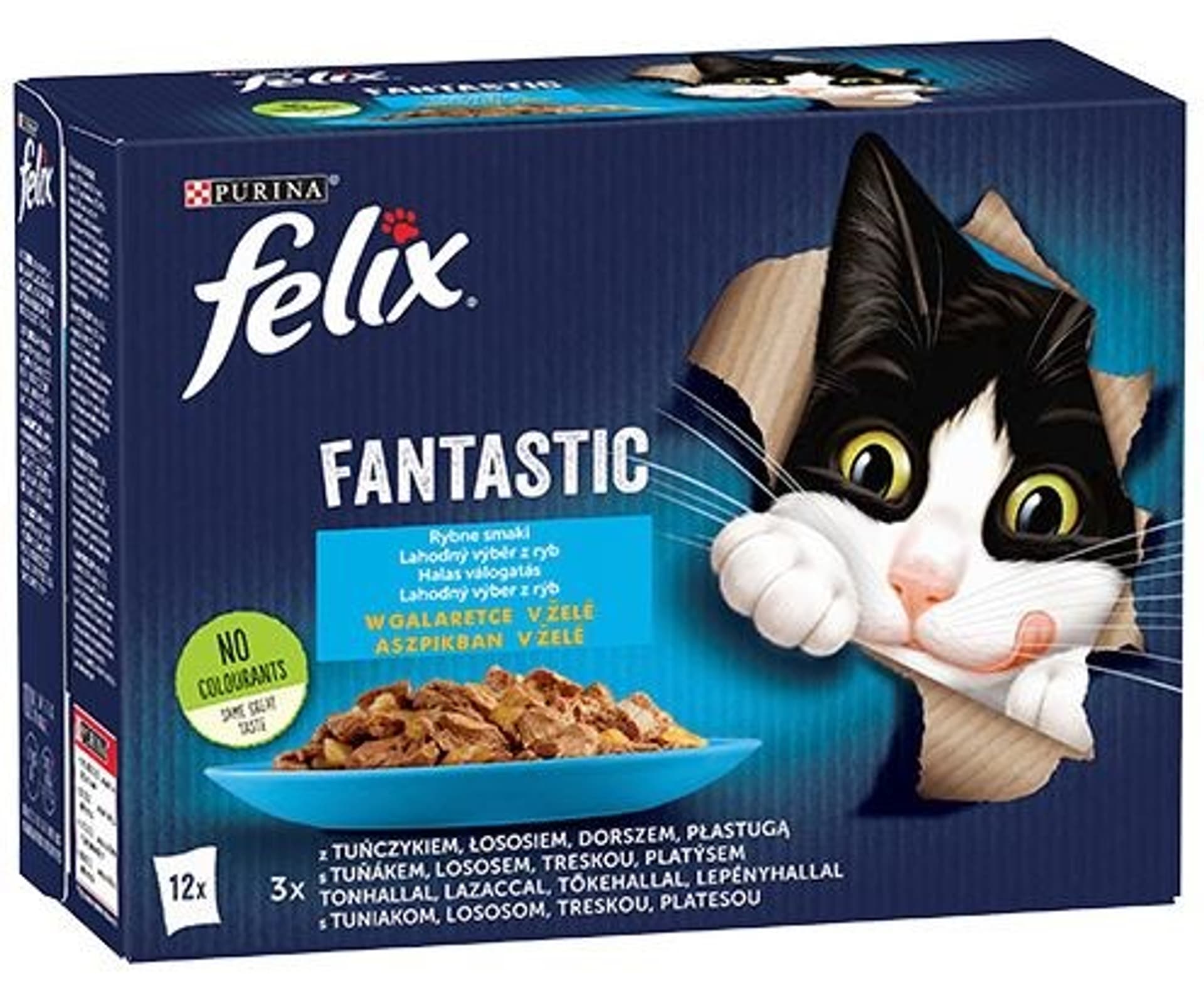 

Purina Karma Felix Fantastic Ryba 12x85g