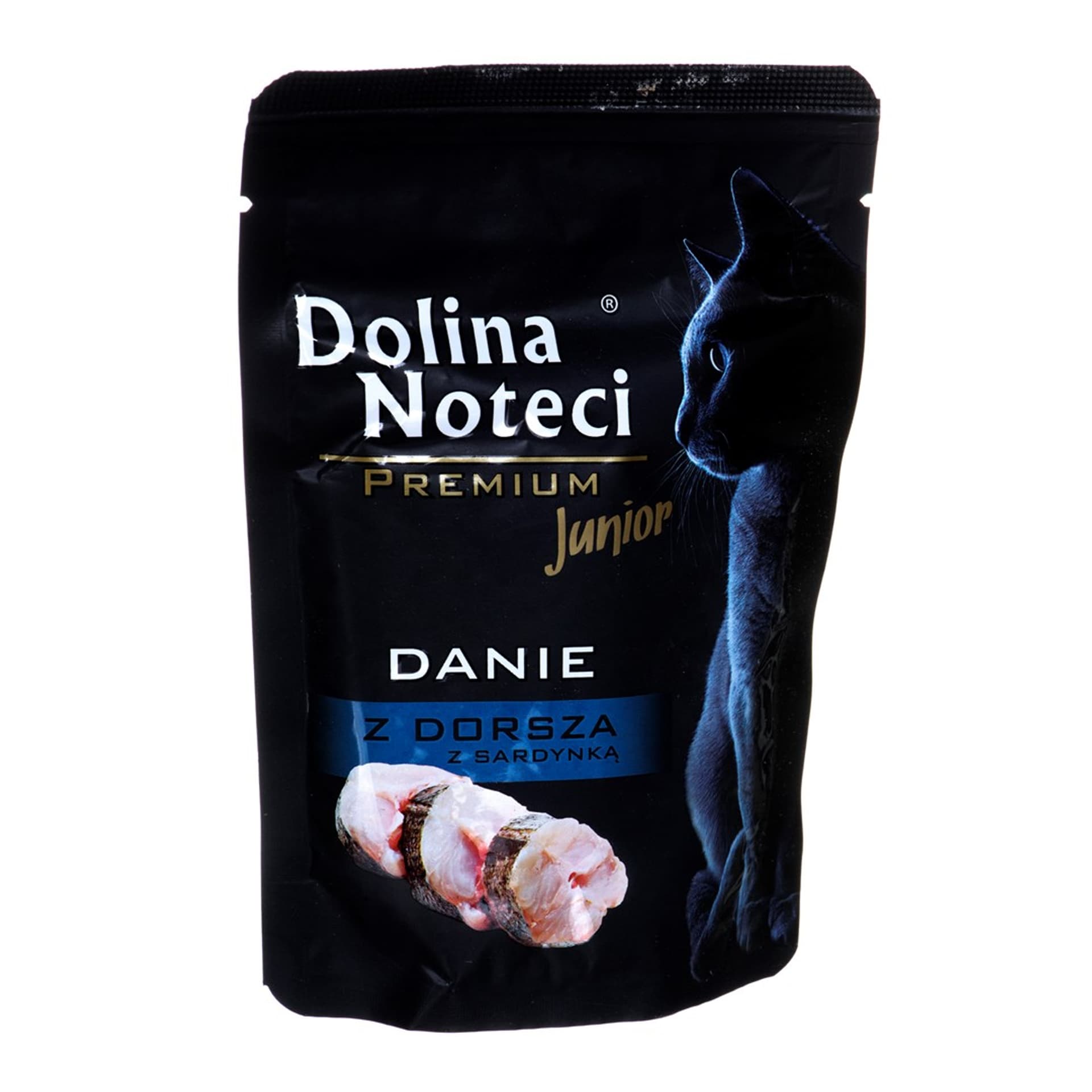 

DOLINA NOTECI Premium Danie z dorszem i sardynką - mokra karma dla kociąt - 85g
