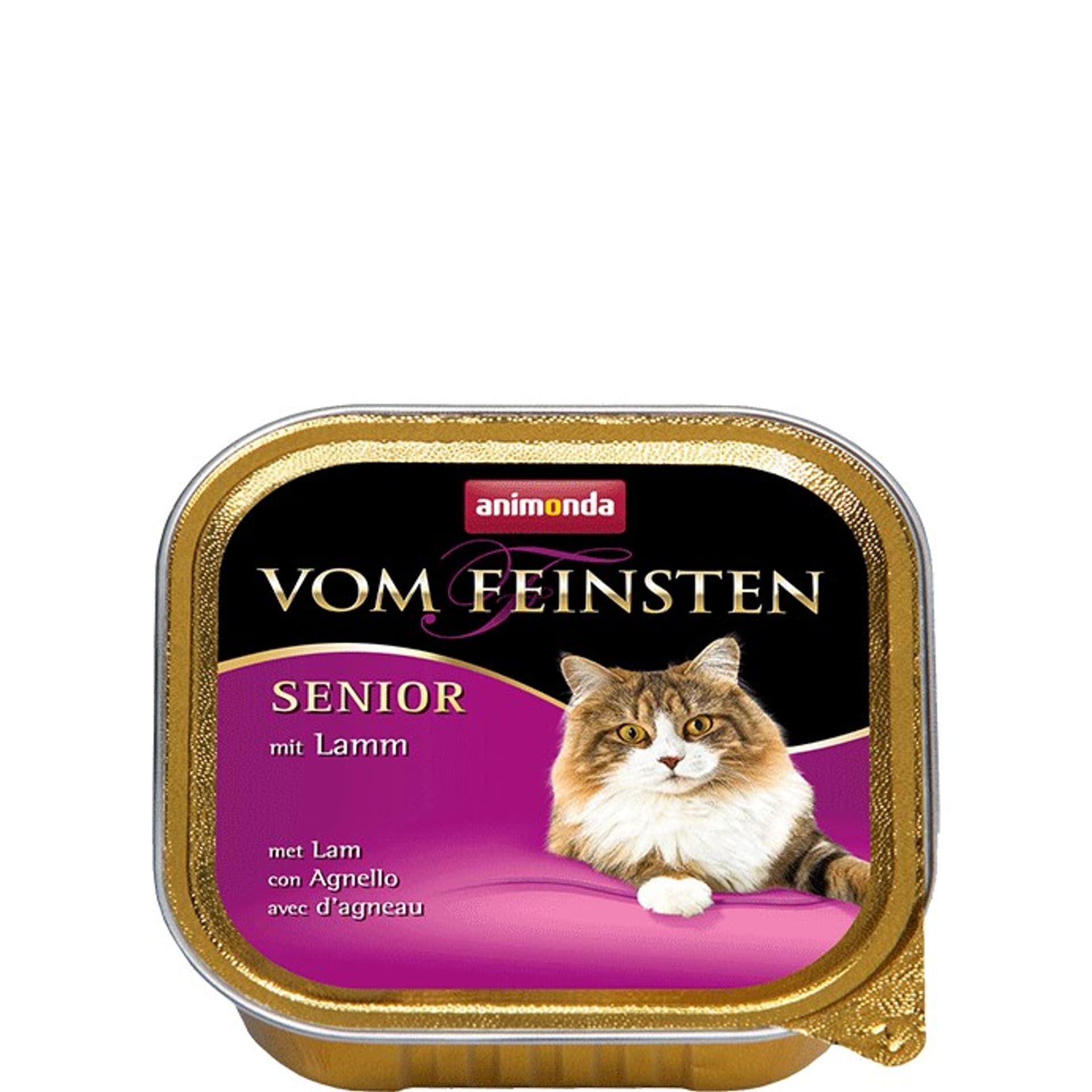 

Animonda vom Feinsten Cat Senior z Jagnieciną tacka 100g