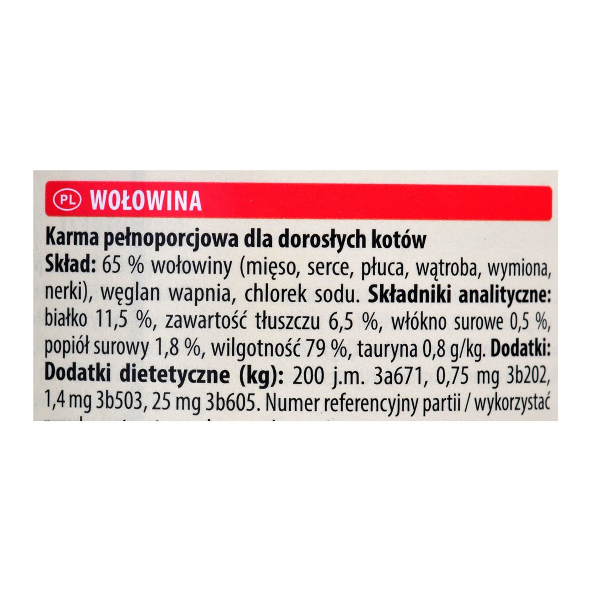 

ANIMONDA Carny Adult smak: wołowina 200g