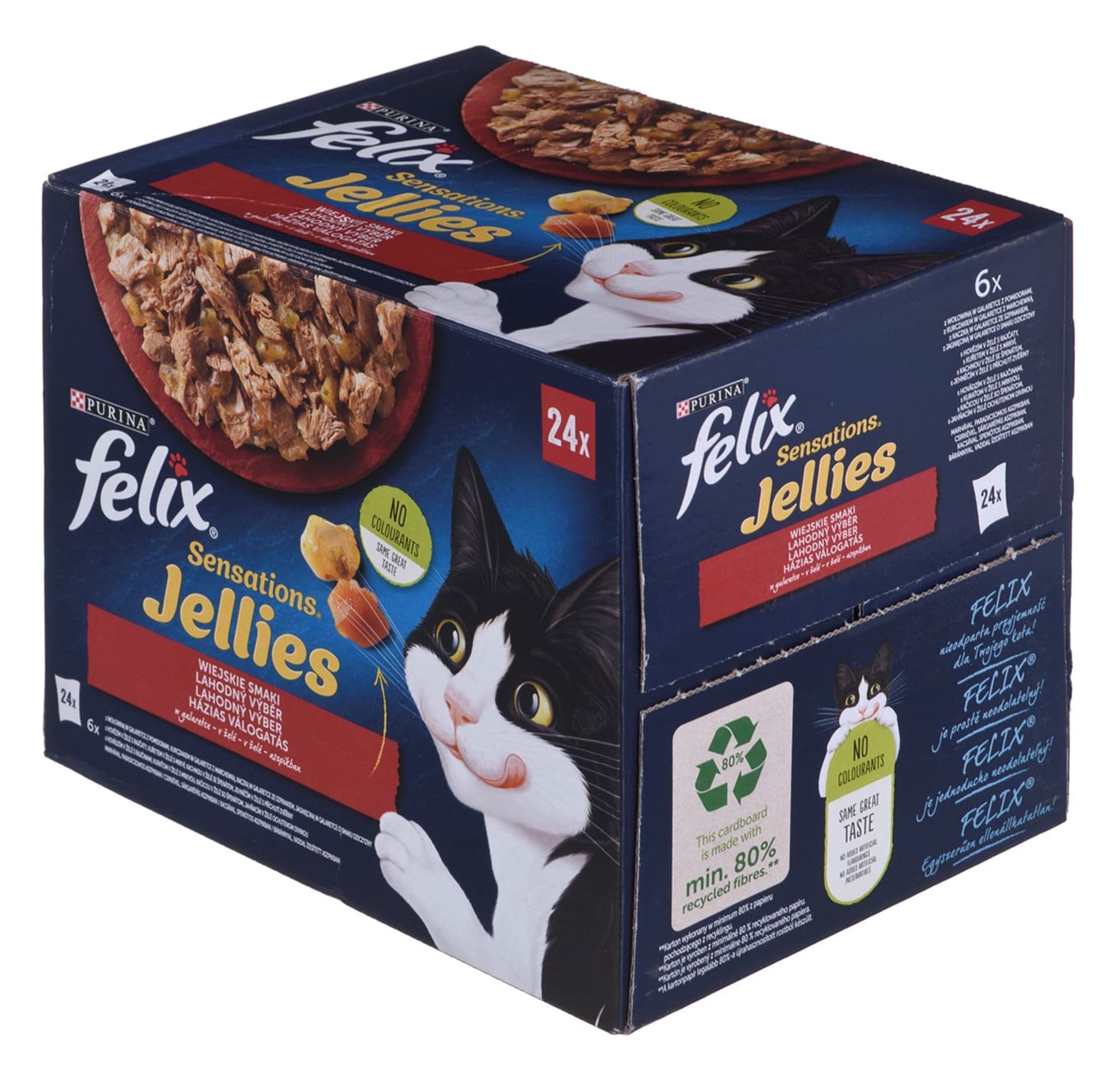 

PURINA Felix Sensation: wiejskie smaki - karma dla kota - 24 x 85g