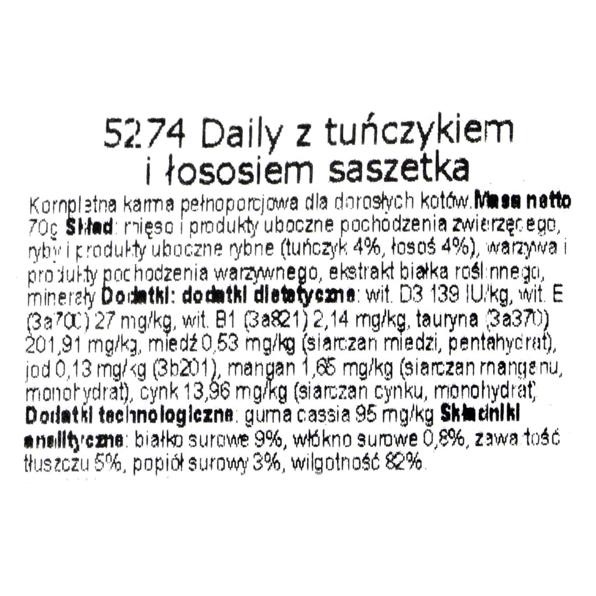 

ALMO NATURE Daily Menu Tuńczyk z łososiem 70g