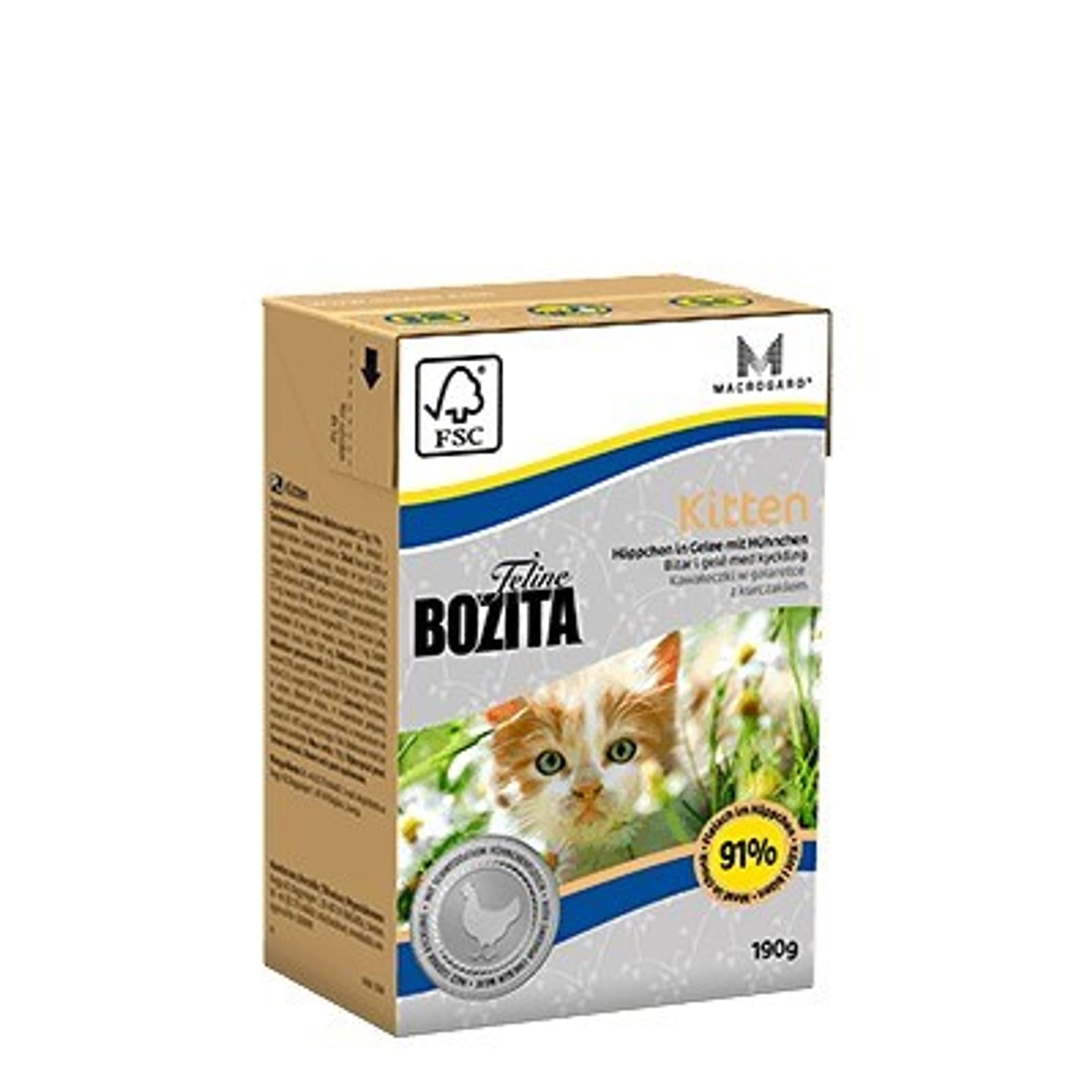 

BOZITA Feline Kitten - tetra pak 190g