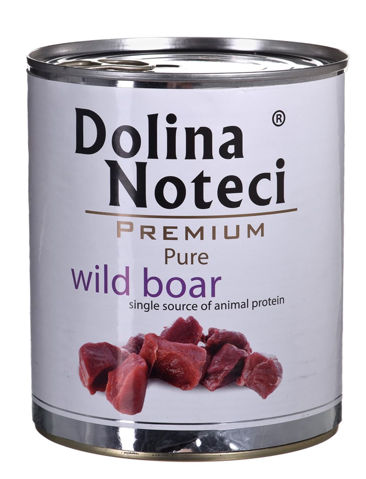 

DOLINA NOTECI Premium Pure bogata w dziczyznę - mokra karma dla psa - 800g