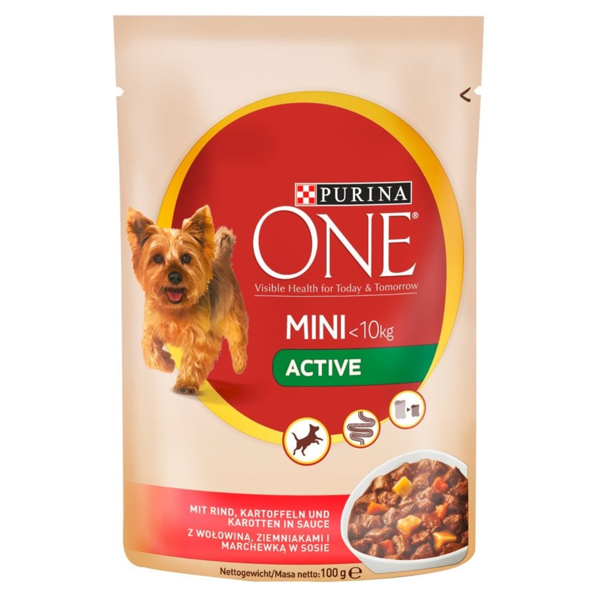 

Purina Karma One Mini wołow ziemniak i marchew w sosie 100g