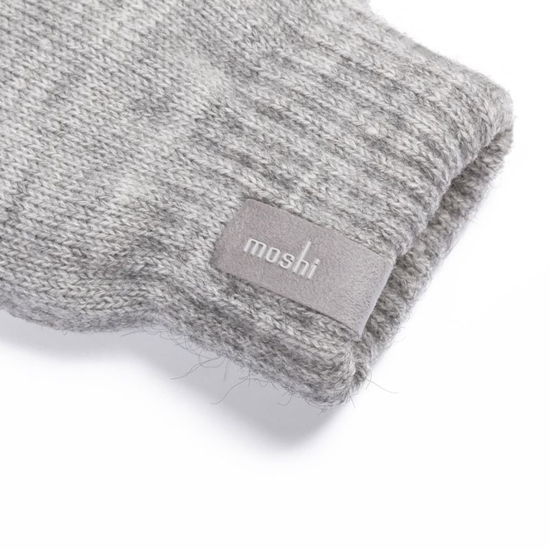 

Moshi Digits Touchscreen Gloves - Rękawiczki dotykowe do smartfona (S) (Light Gray)