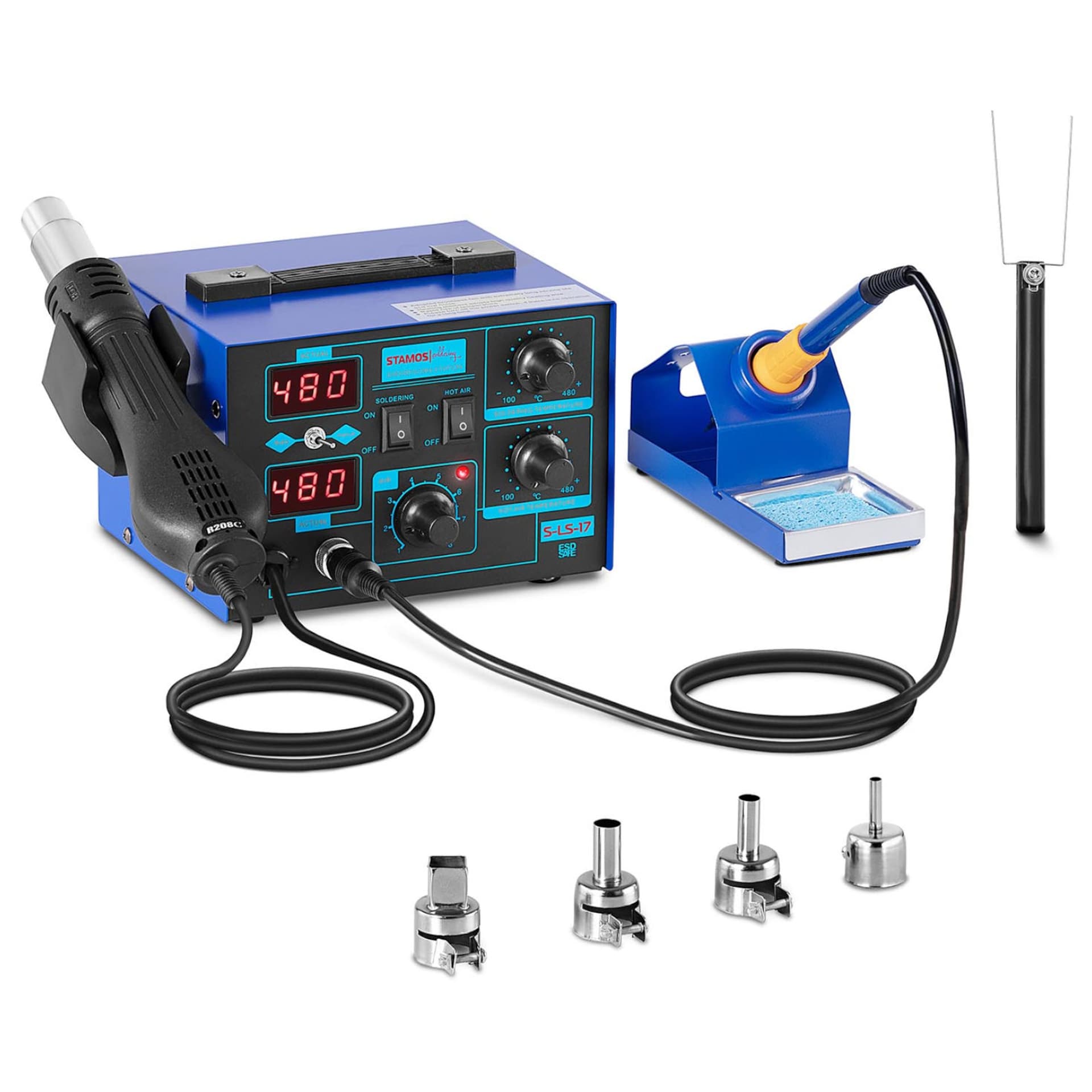 

Stacja lutownicza grotowa Hot Air Stamos Soldering S-LS-17 Basic