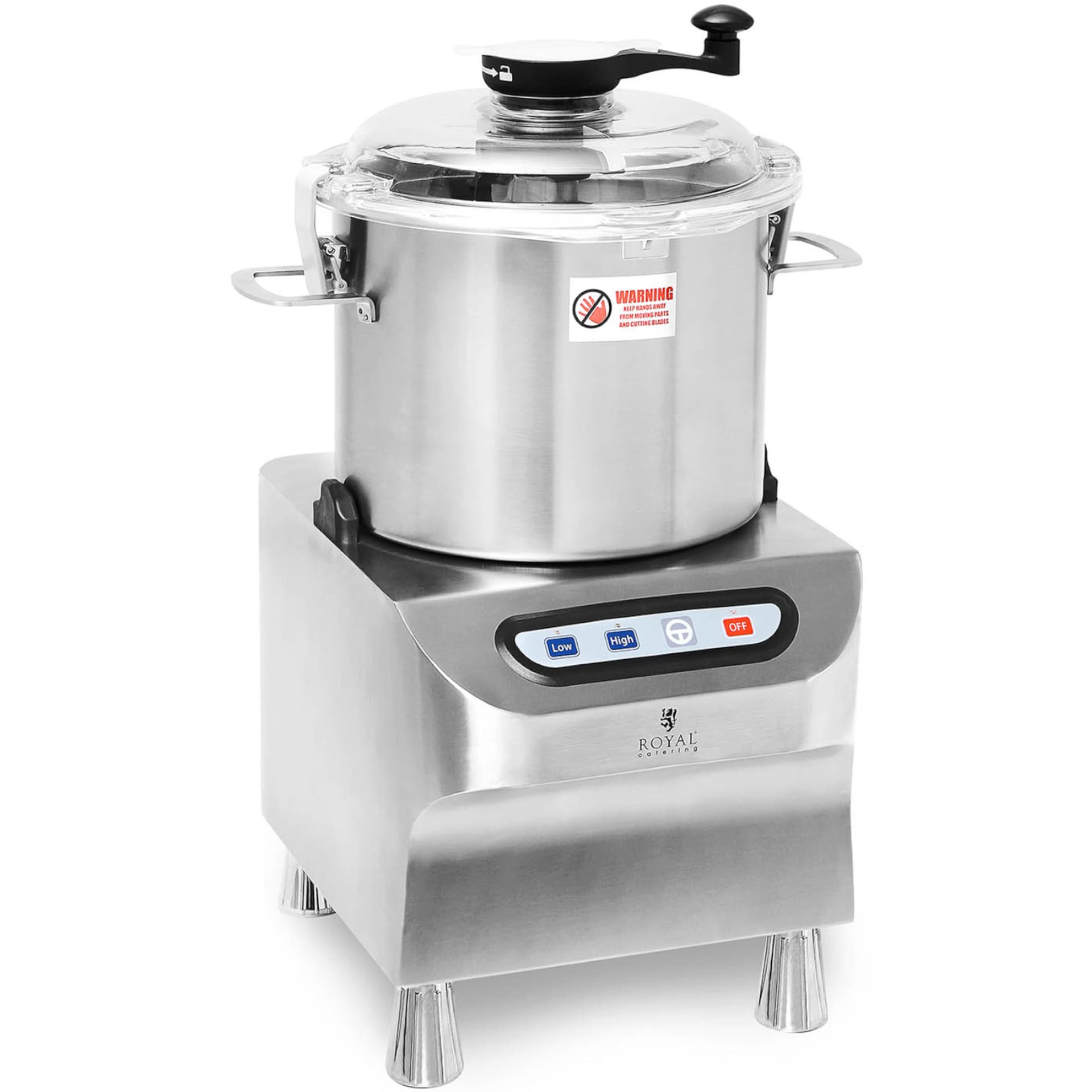 

Kuter wilk gastronomiczny do siekania mielenia krojenia mięsa warzyw 12 l 1500/2200 obr./min 1500 W