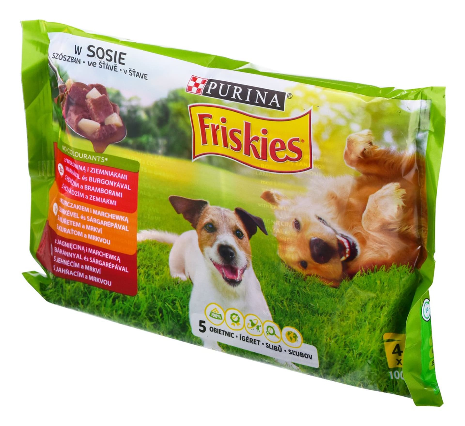 

FRISKIES ADULT Mięso 4x100g