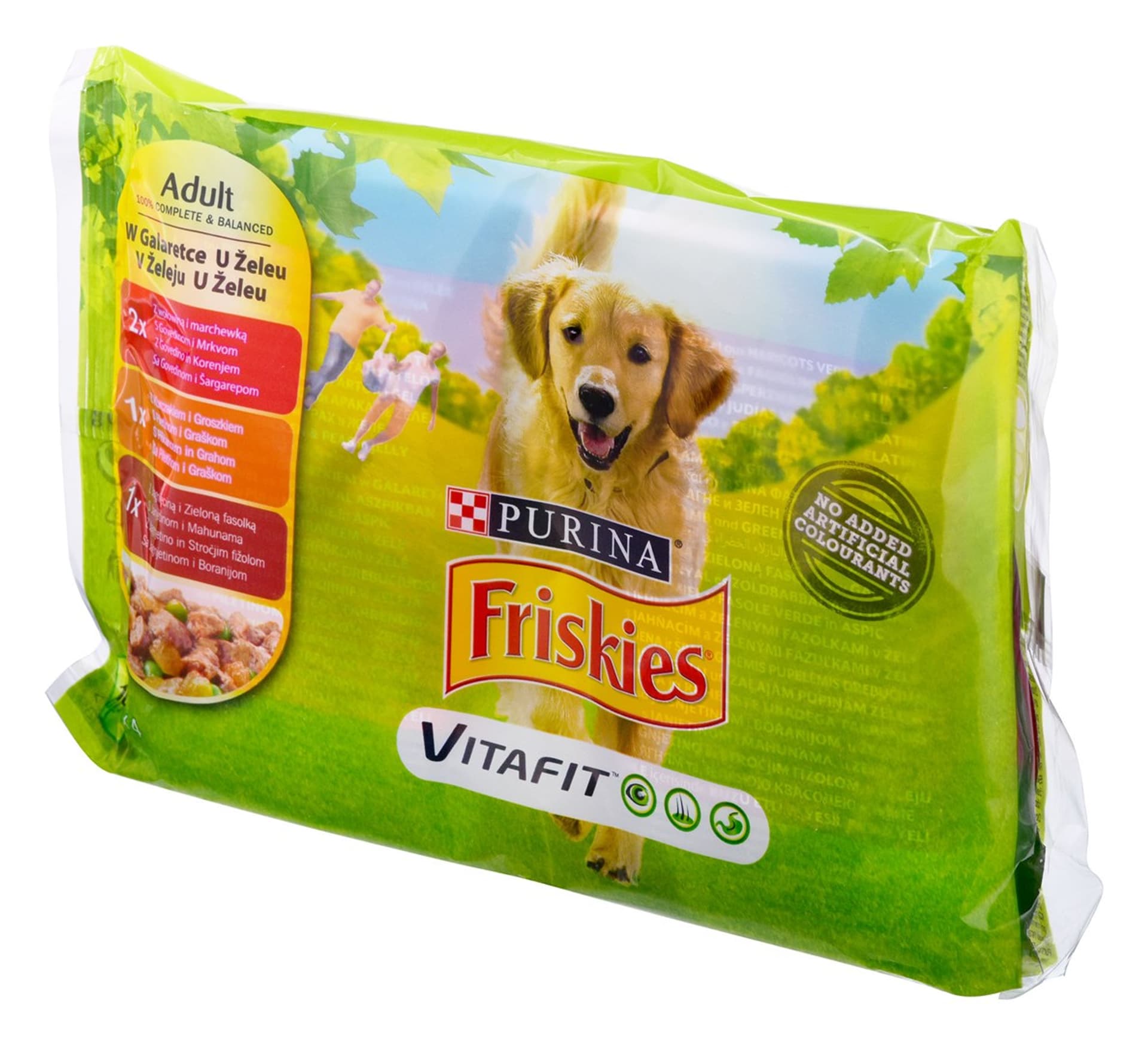 

Purina Friskies Aduld Galaretka Wołowina Kurczak Jagnięcina 4x100g