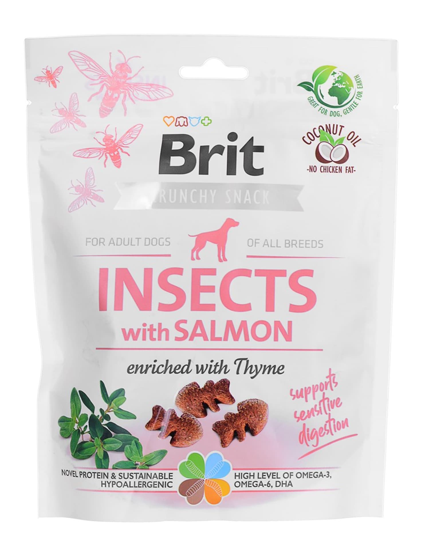 

Brit Care Dog Insect&Salmon Przysmak dla psa - 200 g