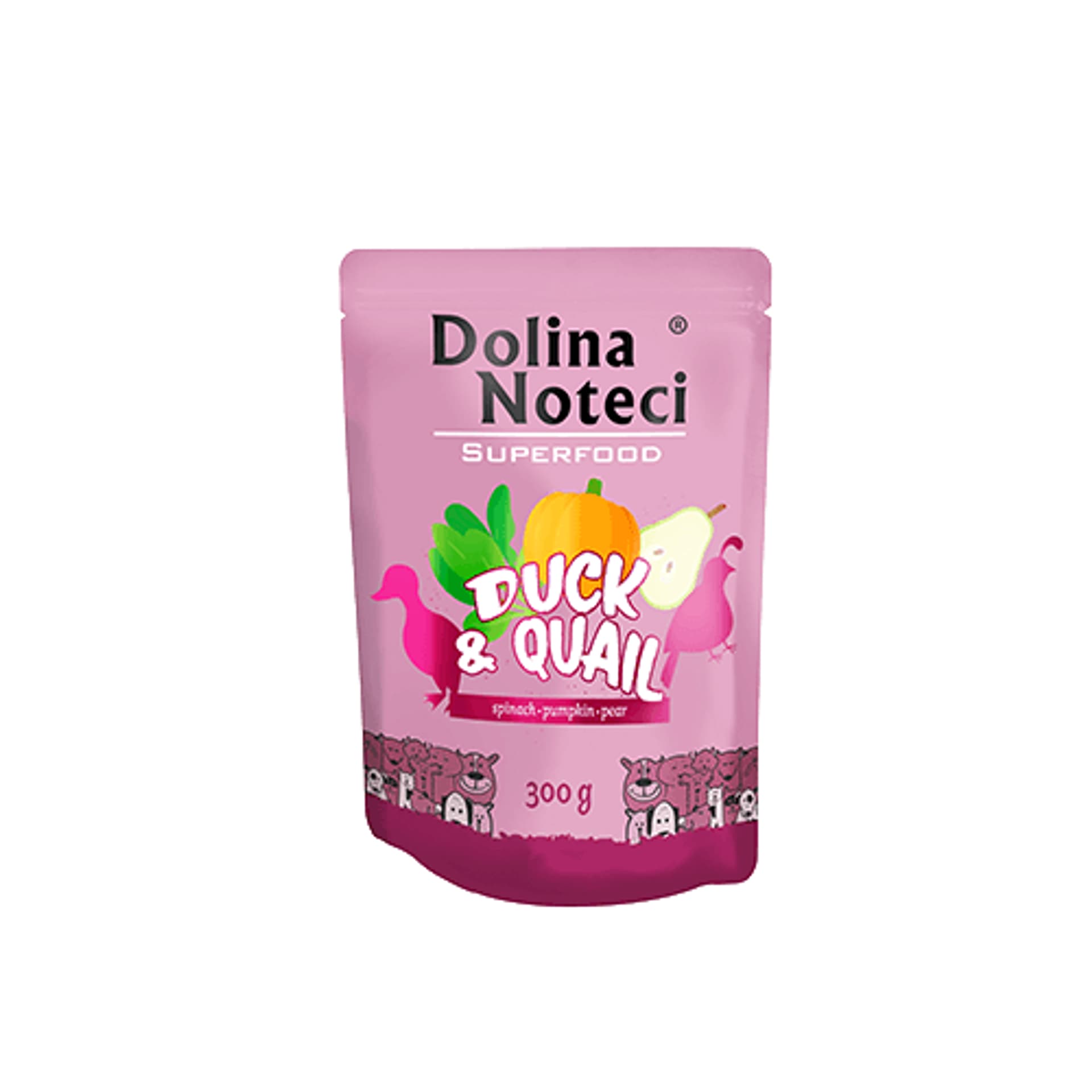 

DOLINA NOTECI Superfood Kaczka i przepiórka - mokra karma dla psa - 300 g