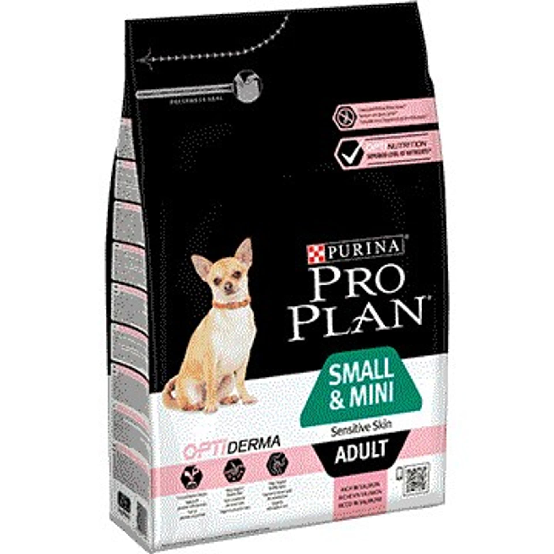 

Purina Pro Plan SMALL & MINI ADULT Sensitive Skin OPTI DERMA Łosoś 700g