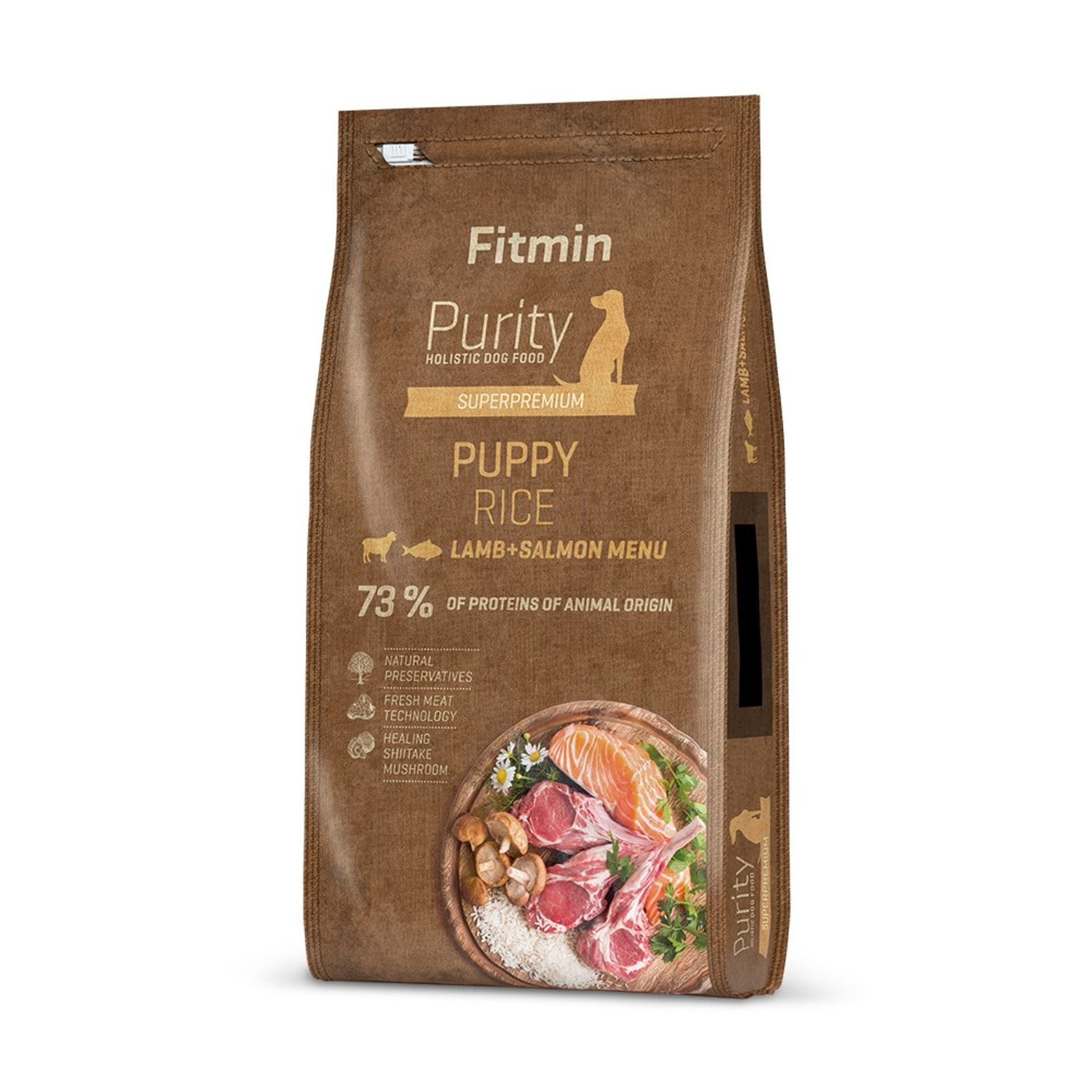 

FITMIN dog Purity Rice Puppy Lamb&Salmon 2kg