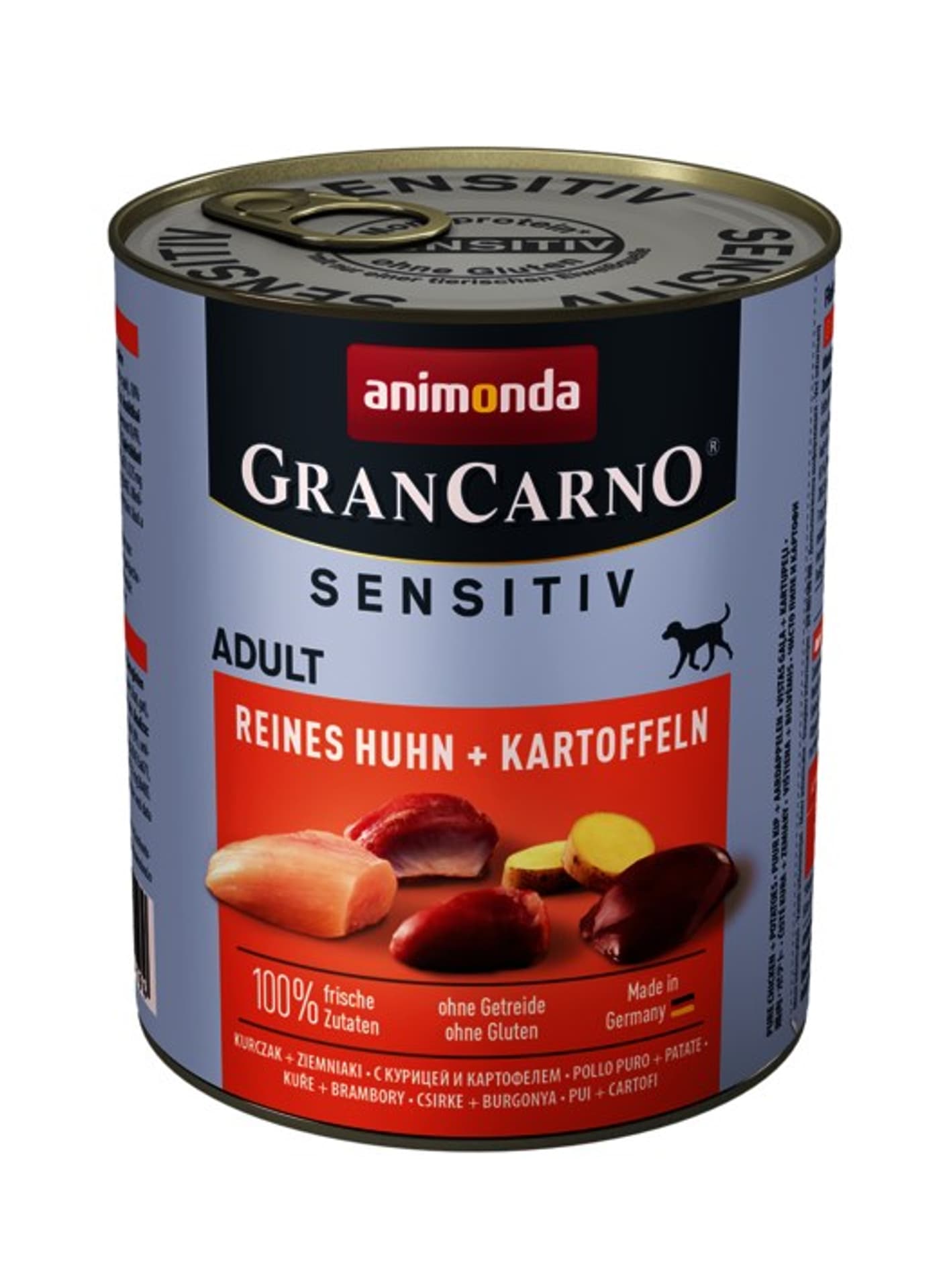 

ANIMONDA GranCarno Sensitive Adult puszki czysty kurczak ziemniak 800 g