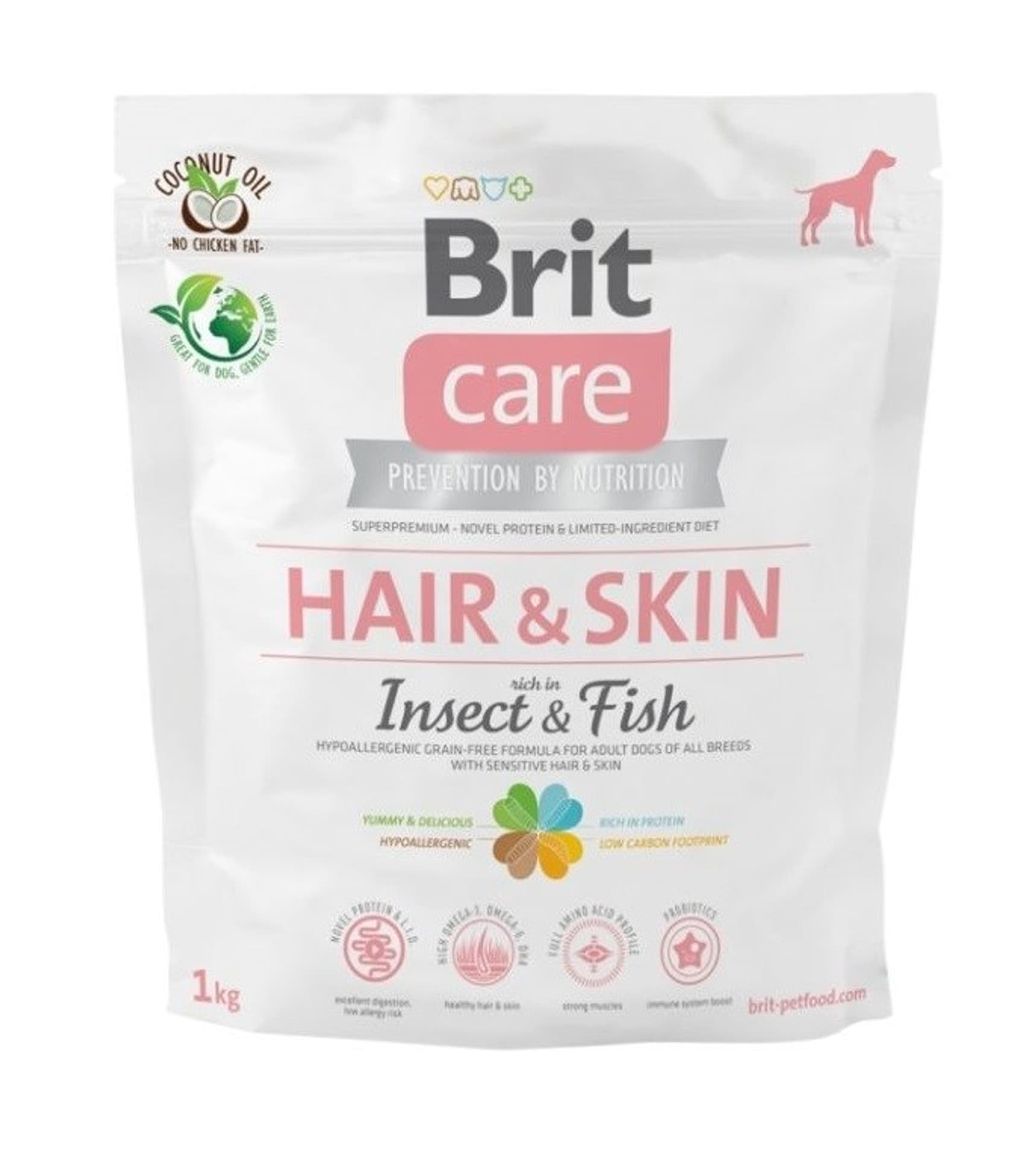 

Brit Care Grain Free Adult Hair & Skin - Insects & Fish 1kg